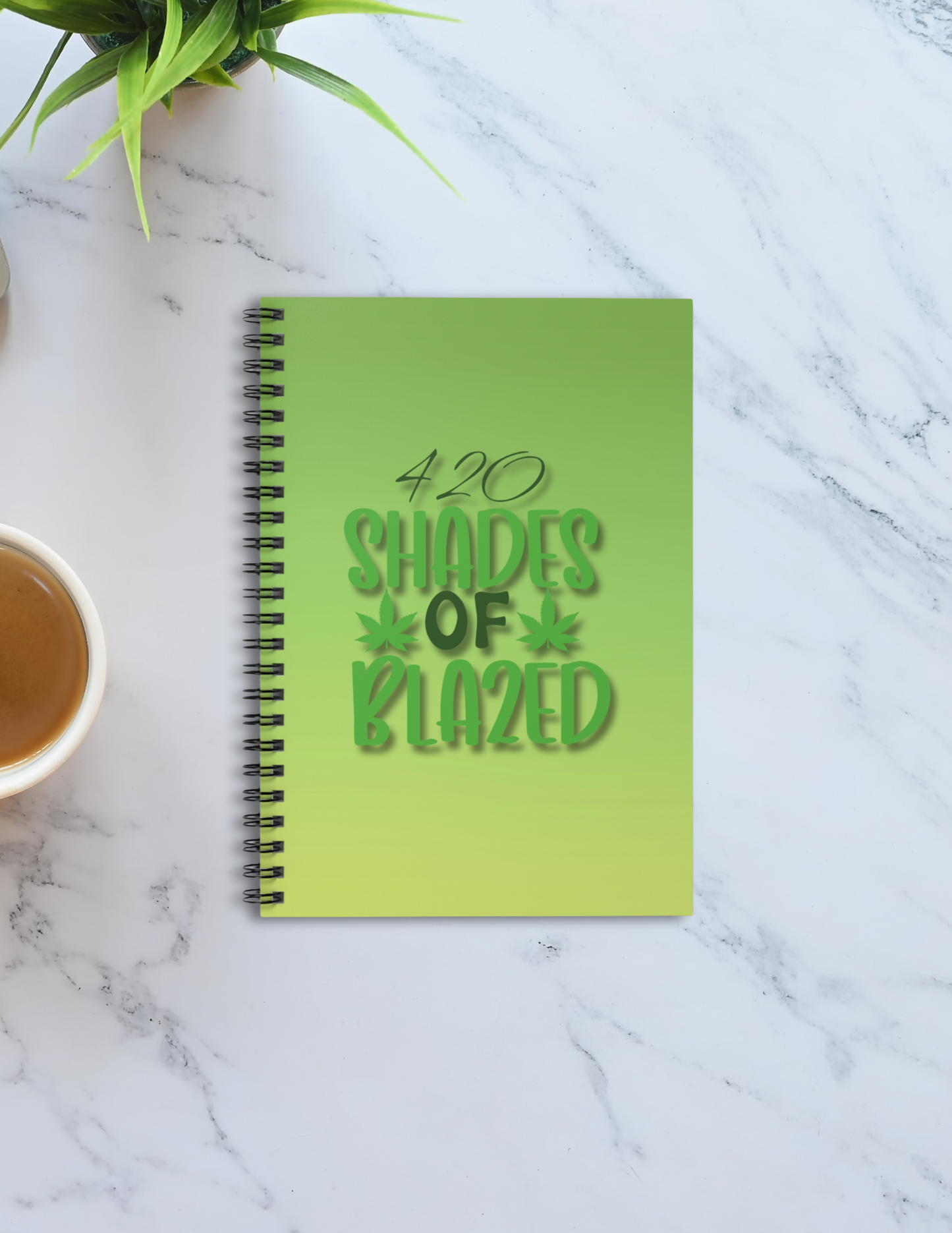 High Key Lit Spiral Notebook