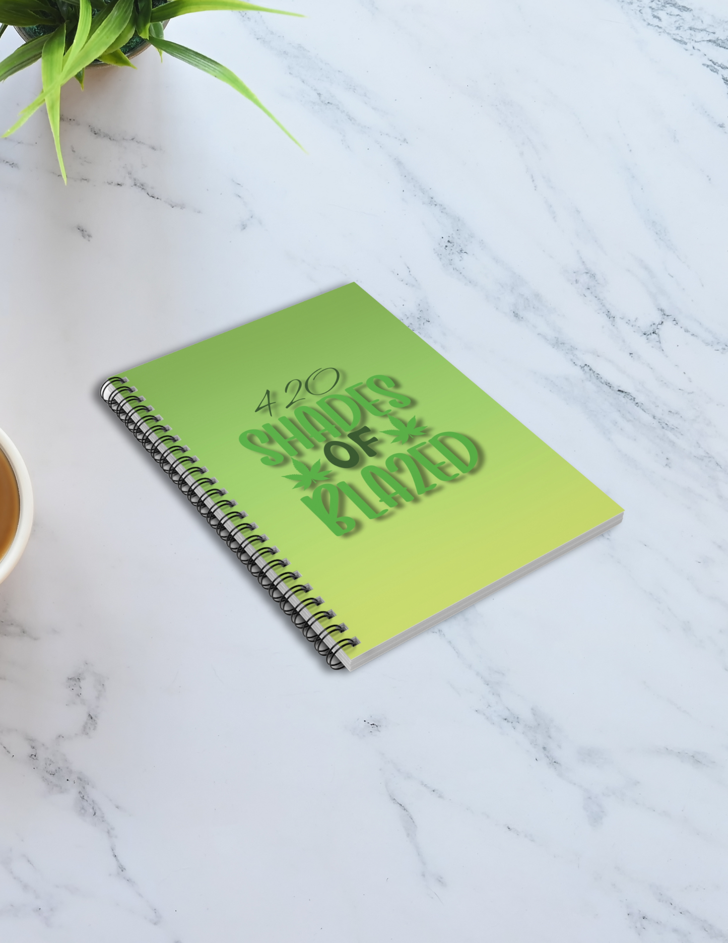 High Key Lit Spiral Notebook