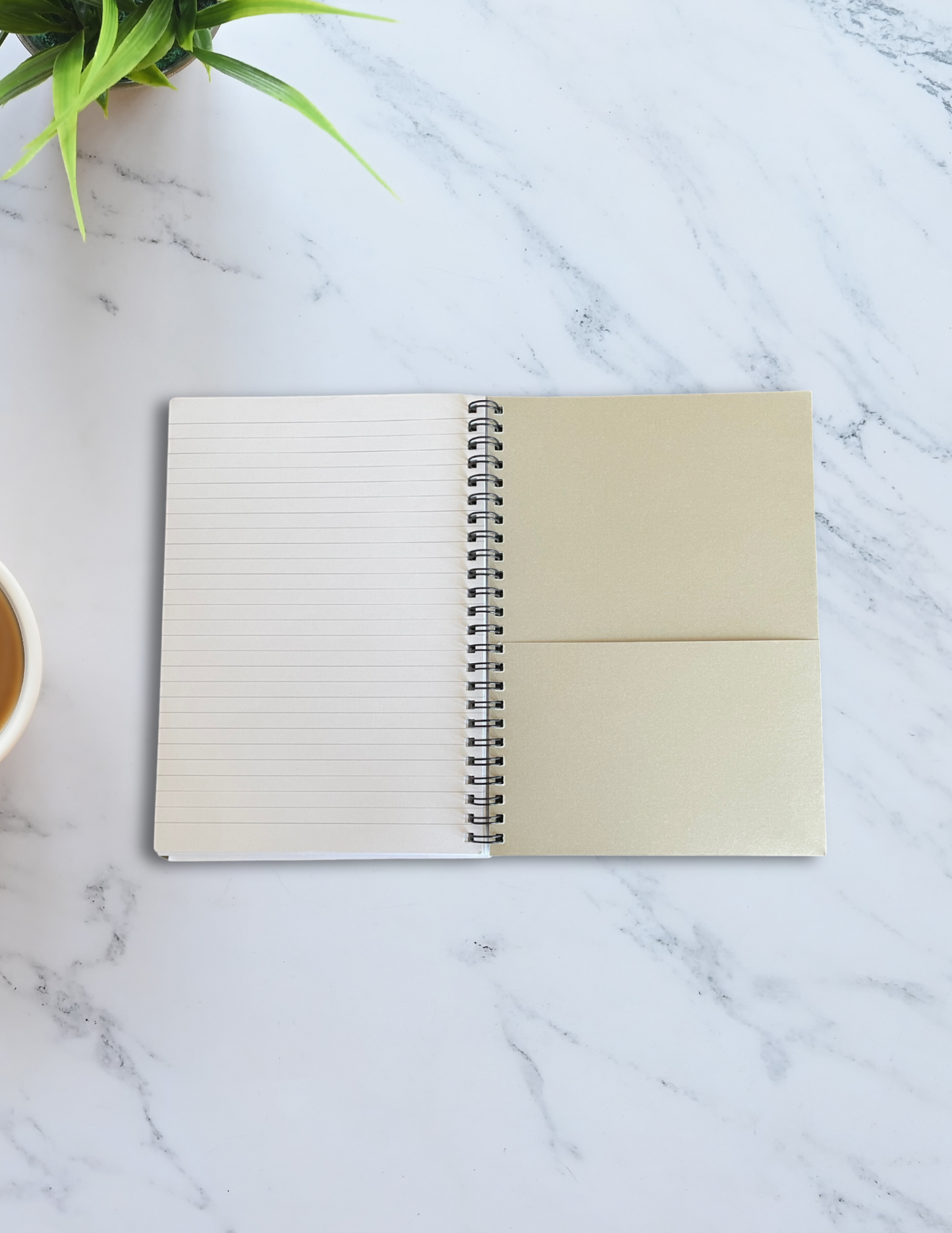 High Key Lit Spiral Notebook