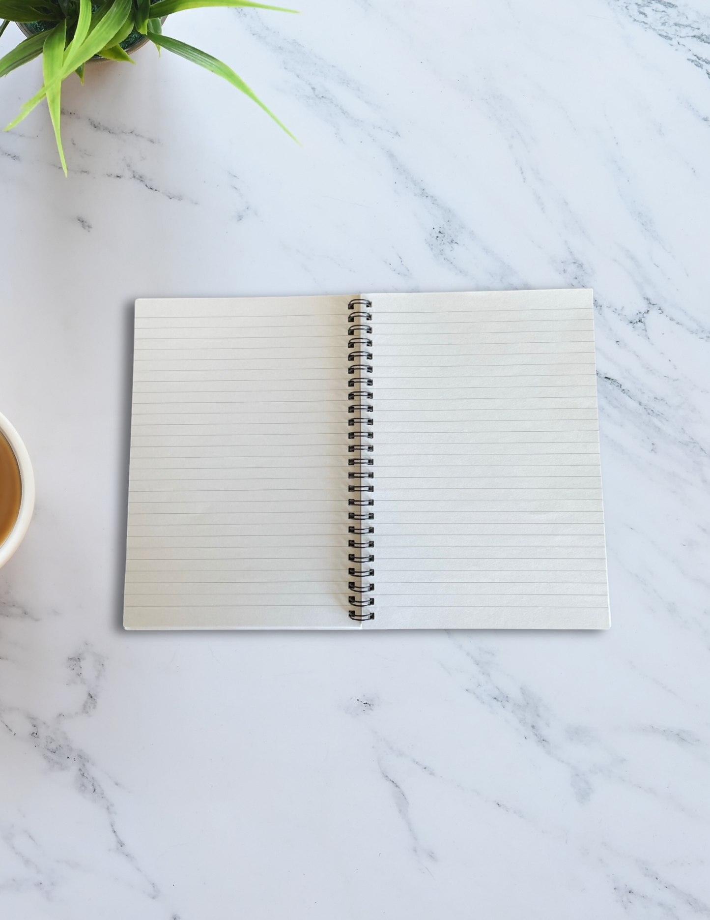 High Key Lit Spiral Notebook
