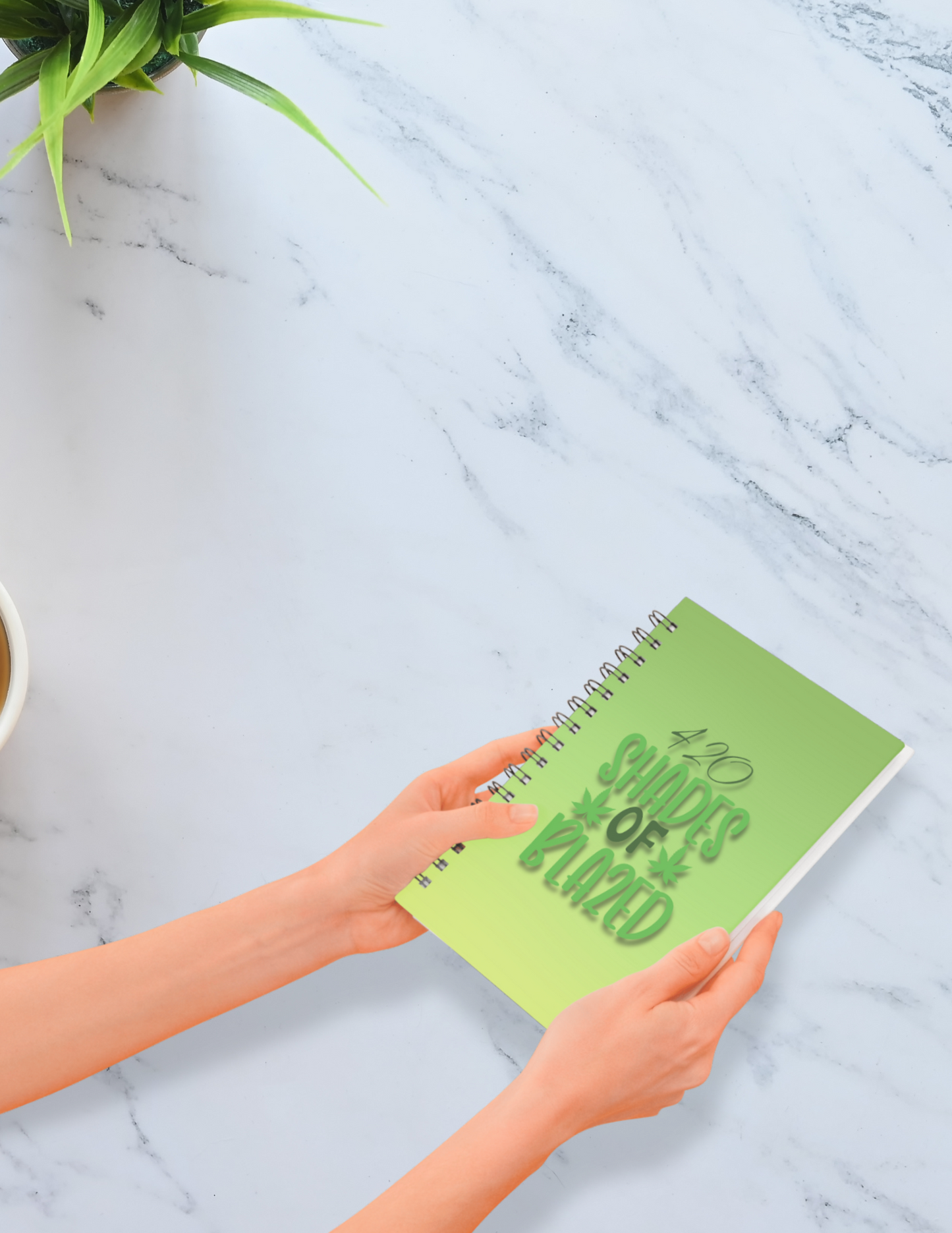 High Key Lit Spiral Notebook
