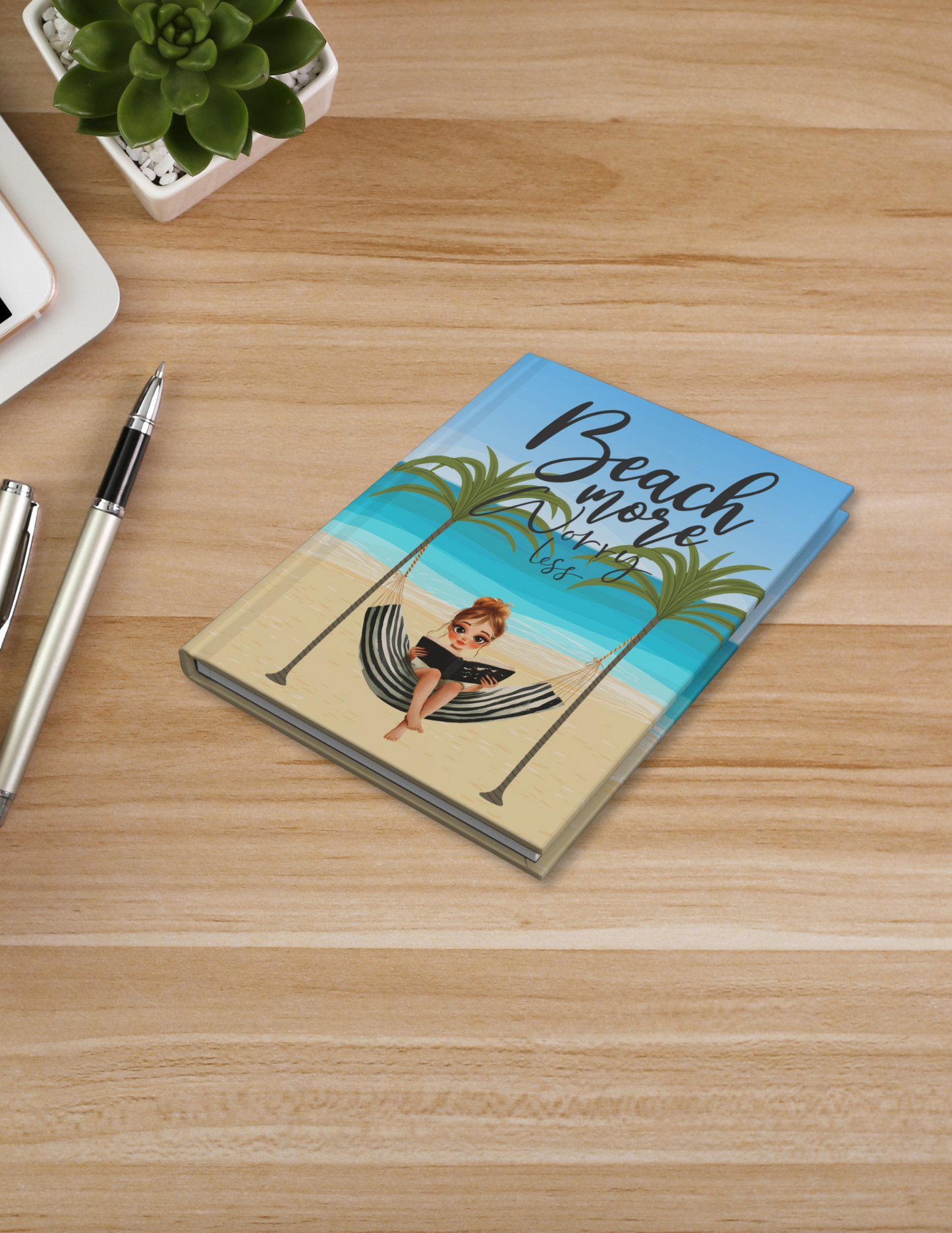 Soft Life in Session Hardcover Journal