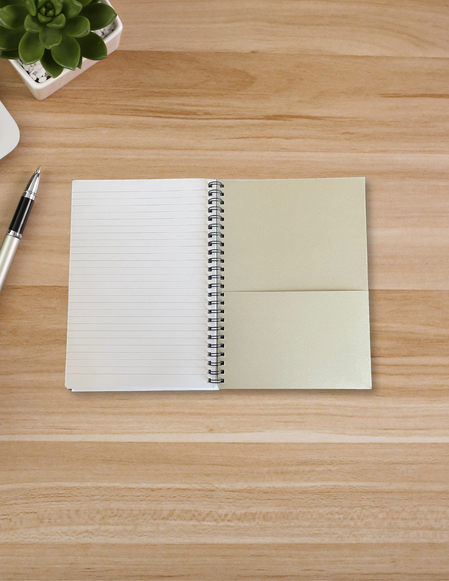 Vibes of a Queen Spiral Notebook