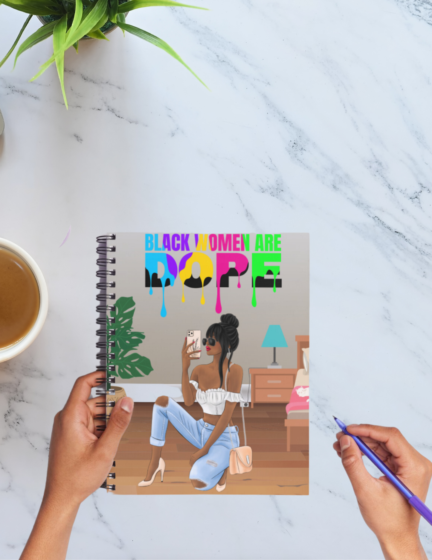 Dope by Design Spiral Notebook