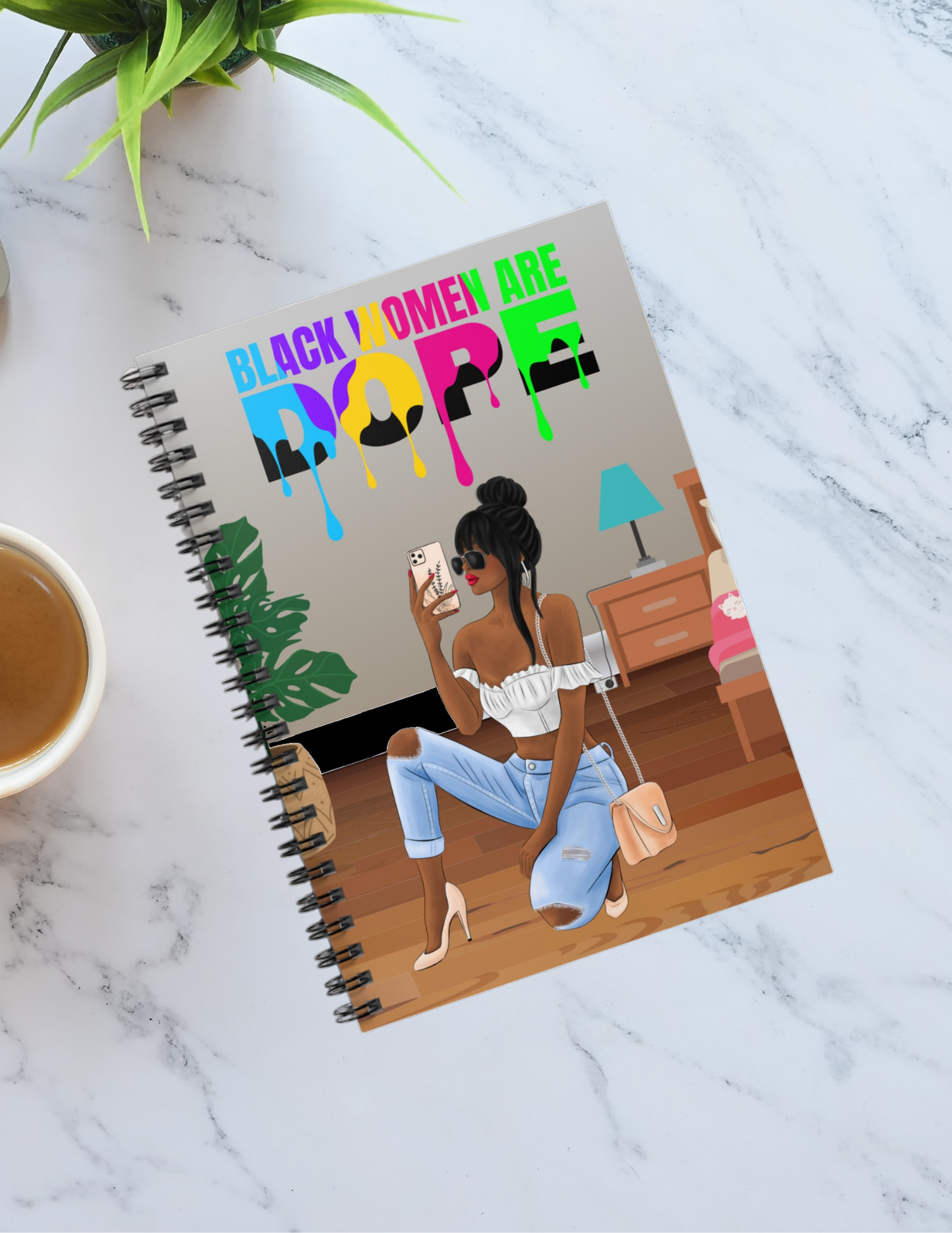 Dope by Design Spiral Notebook