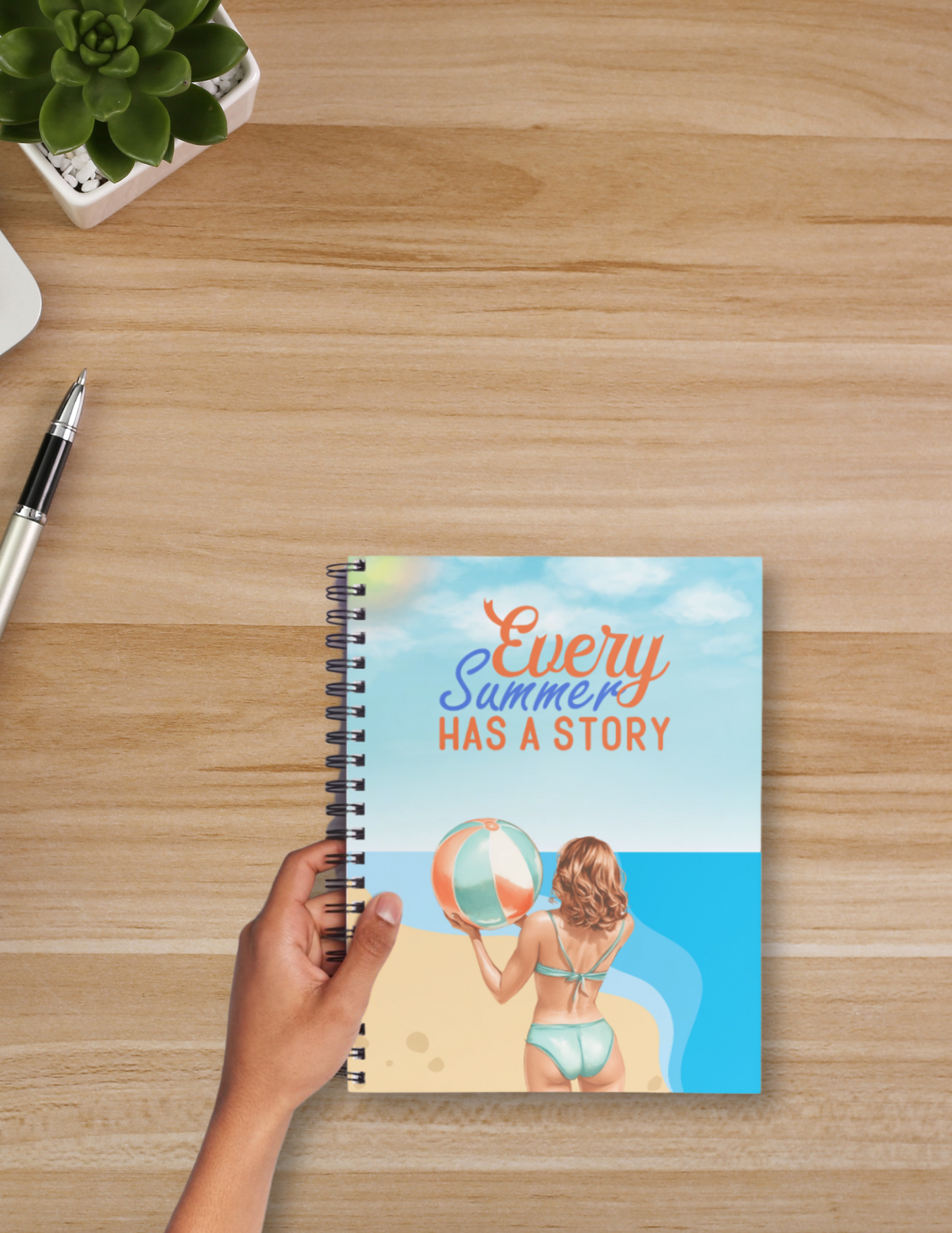 Beach Ballin Spiral Notebook