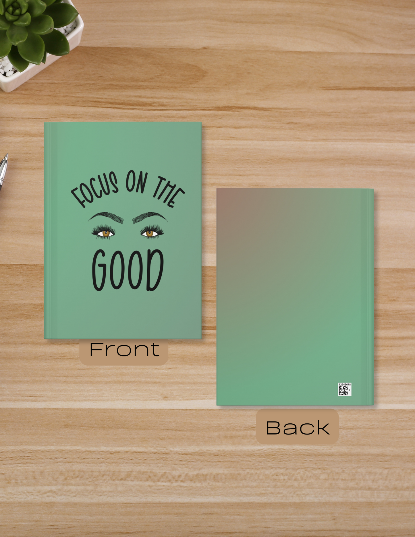 Good Vibes Only Hardcover Journal