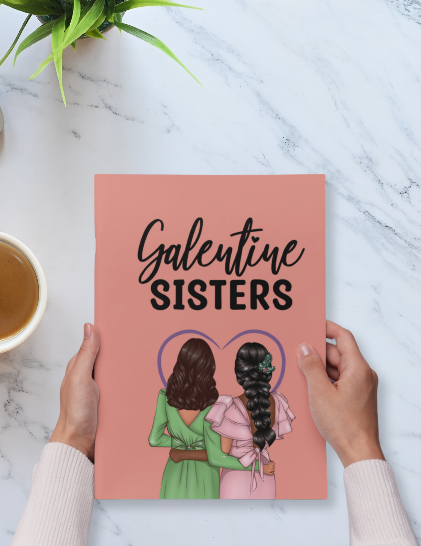 Sisters by Heart Journal Hardcover Journal