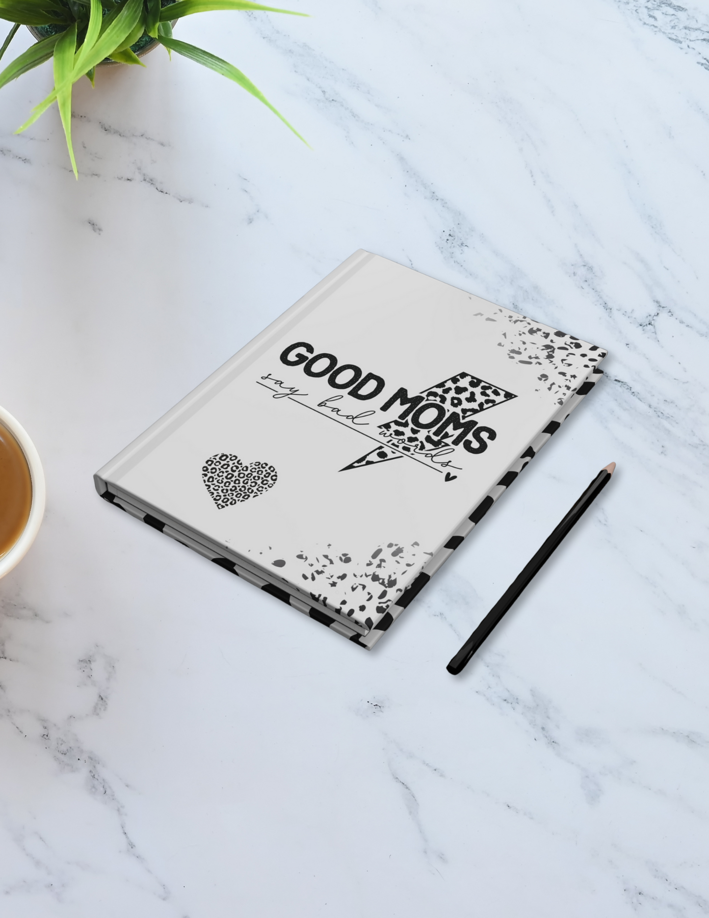 Good Vibes, Bad Words Hardcover Journal