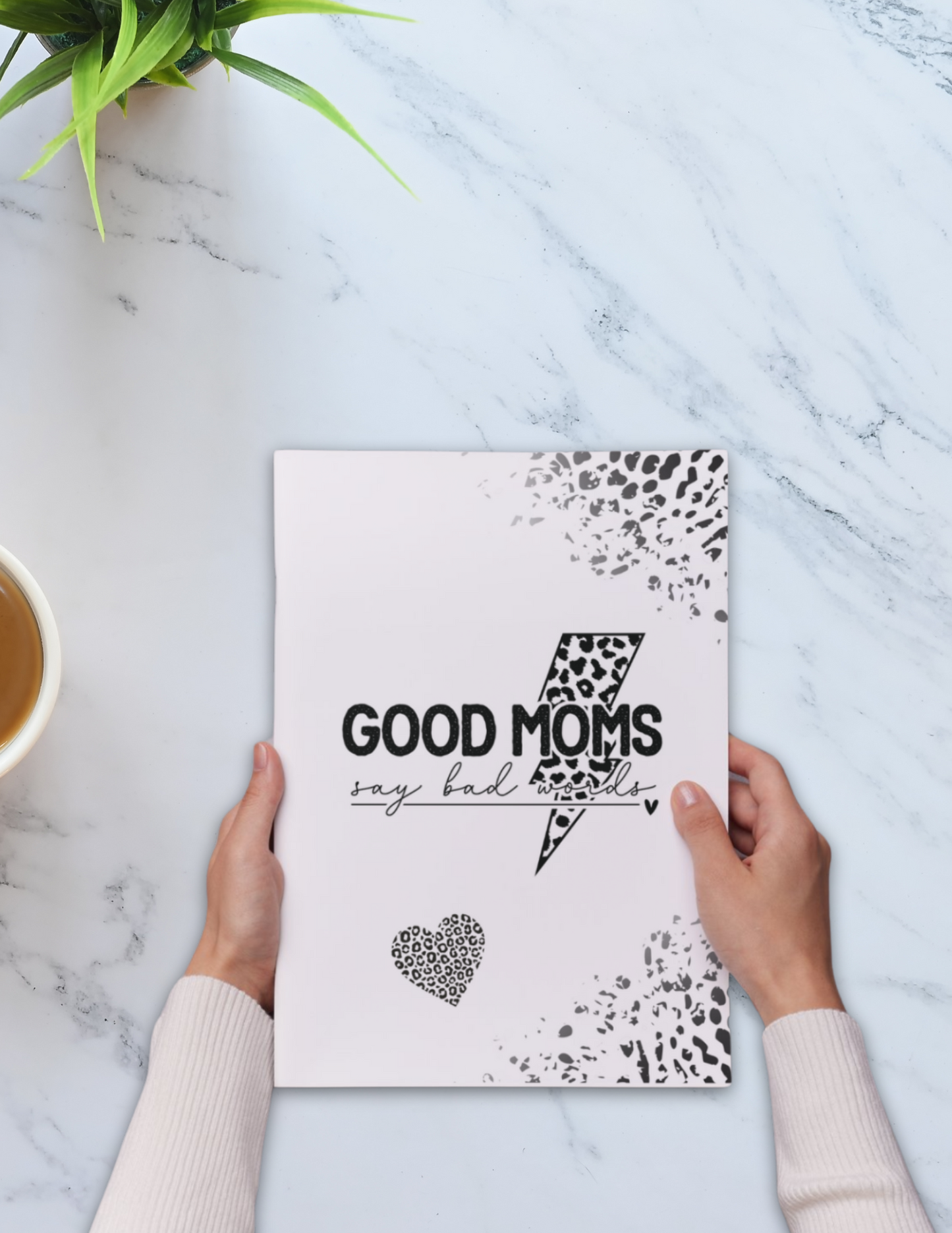 Good Vibes, Bad Words Hardcover Journal