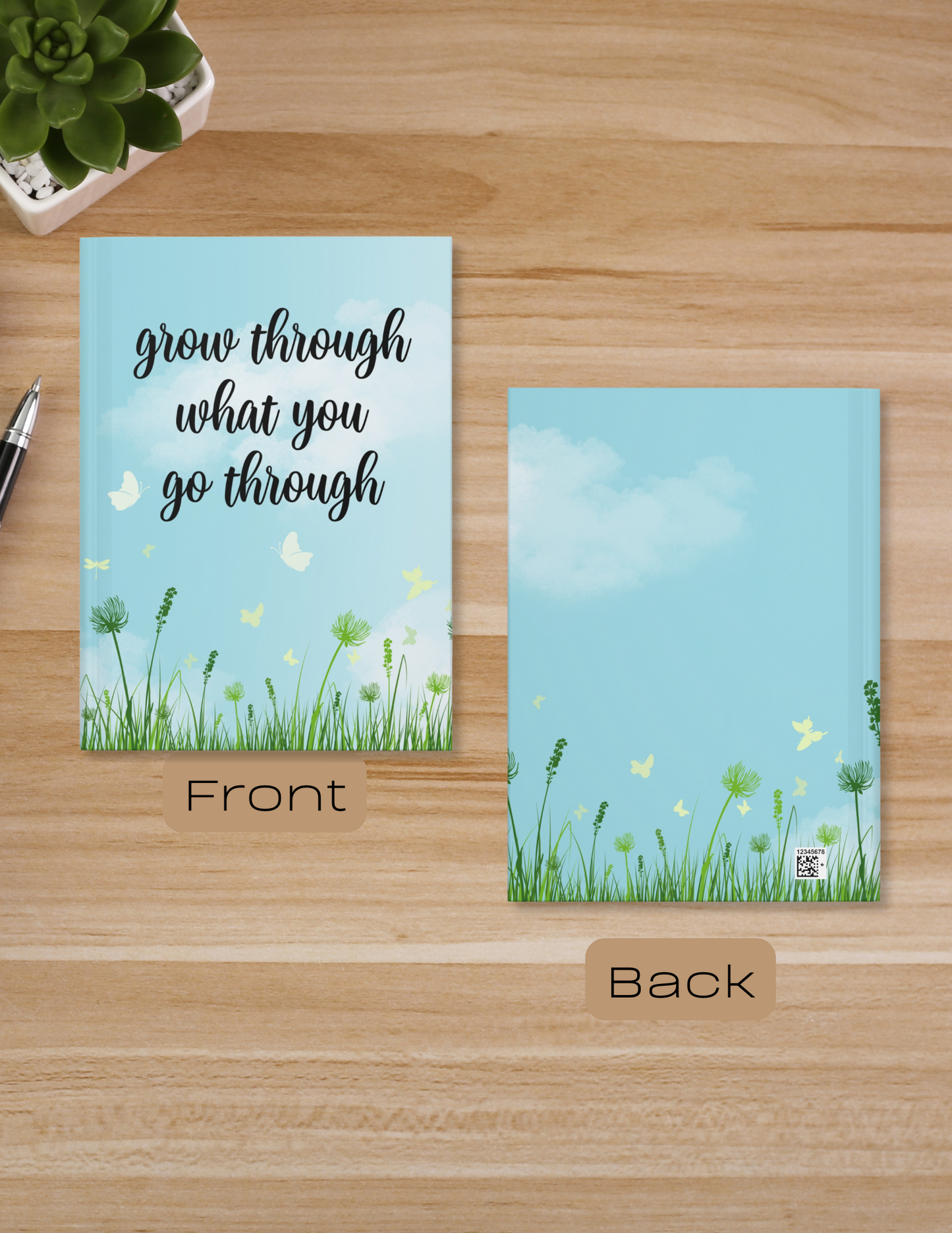Strength in Growth Hardcover Journal