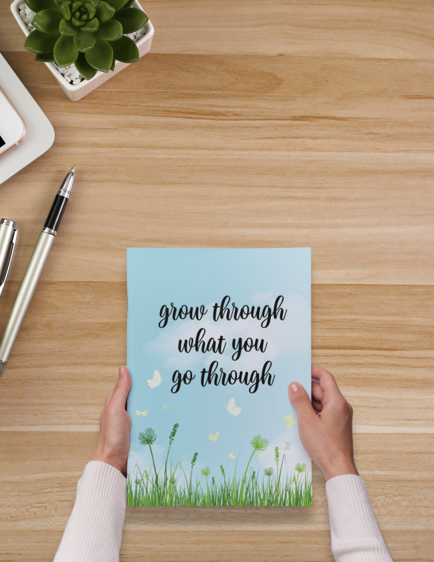 Strength in Growth Hardcover Journal