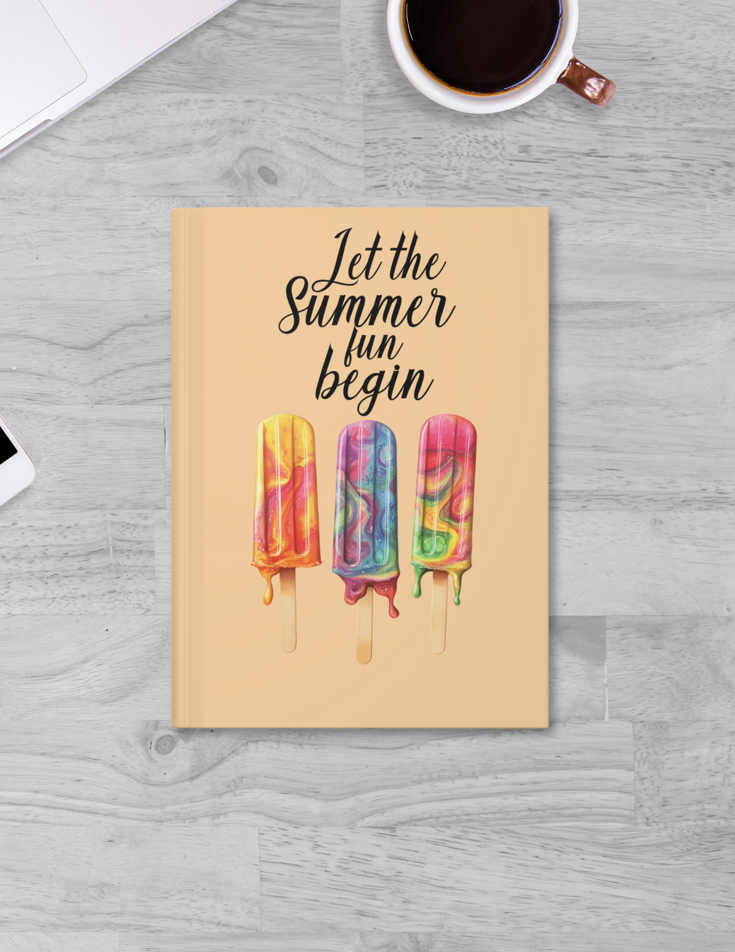 Cold Treats, Hot Vibes Hardcover Journal