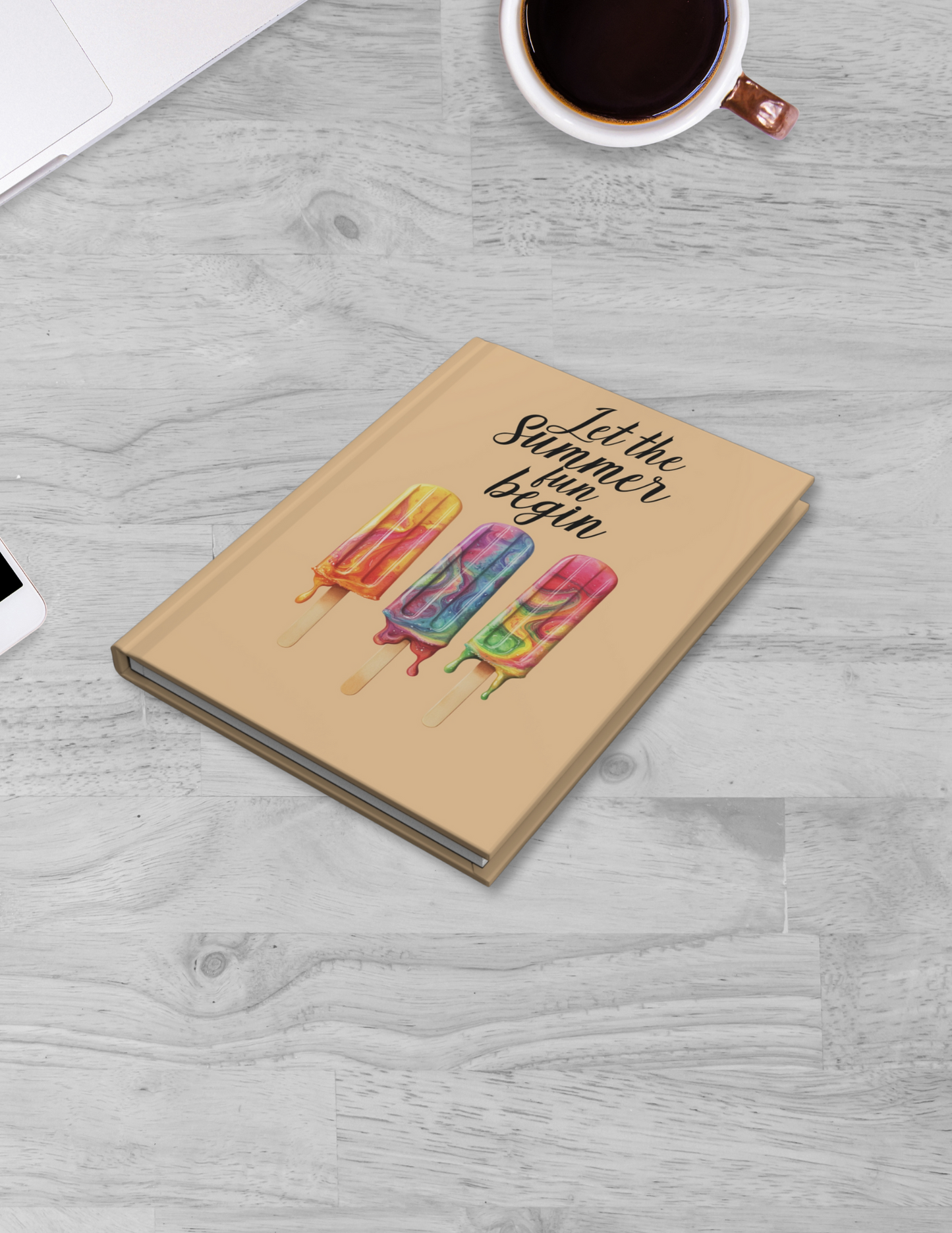 Cold Treats, Hot Vibes Hardcover Journal