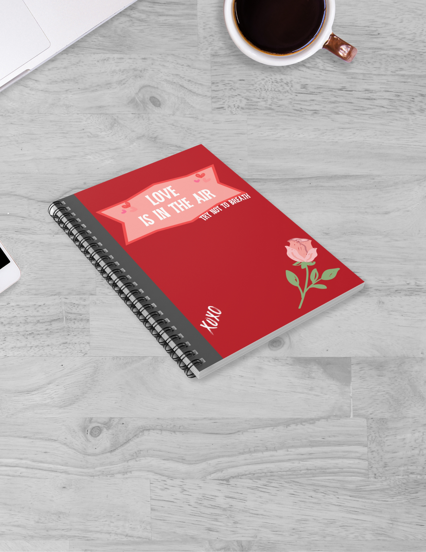 Love Unwritten Spiral Notebook