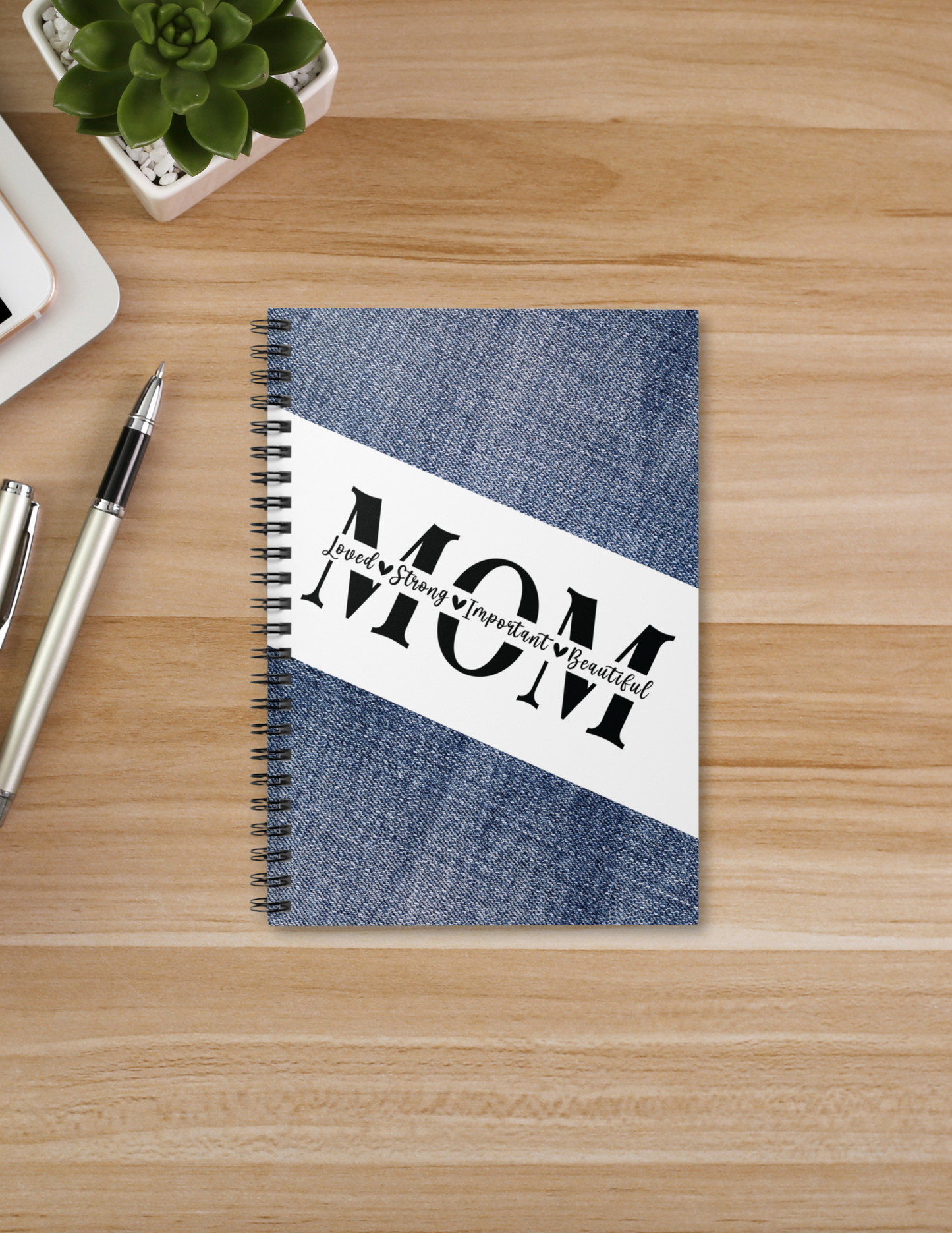MOMent of Strength Spiral Notebook