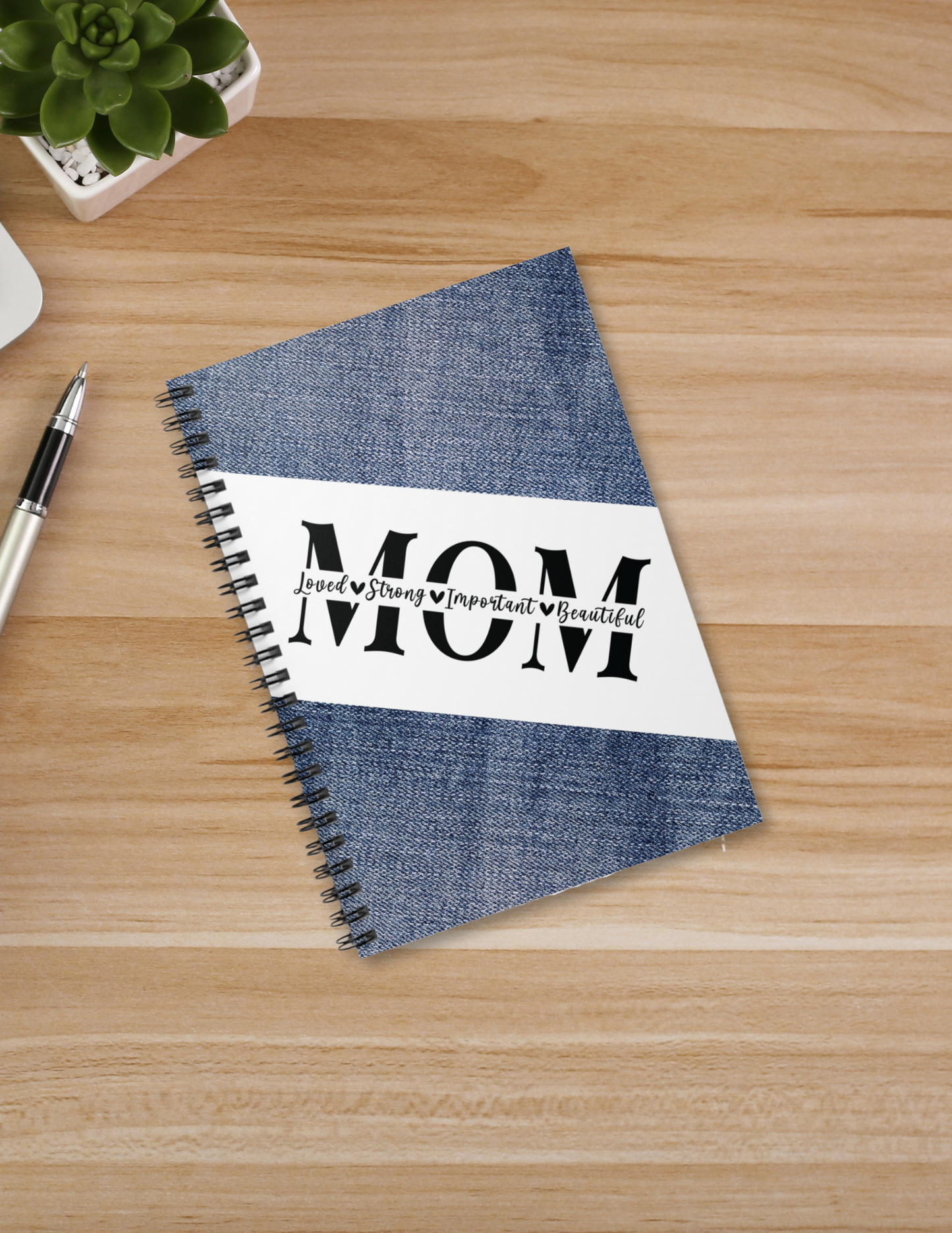 MOMent of Strength Spiral Notebook