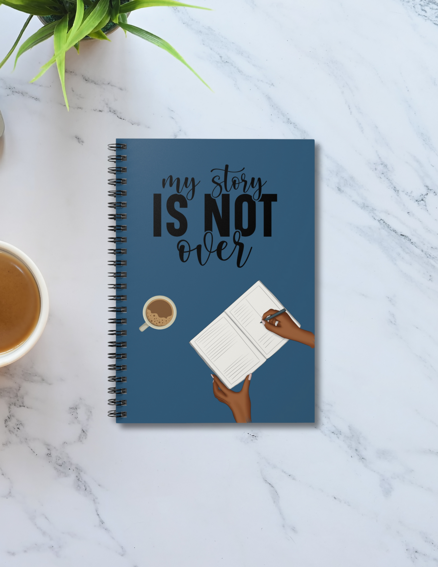 Not the Final Page Spiral Notebook