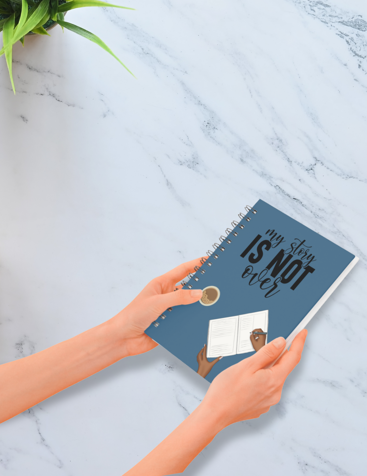 Not the Final Page Spiral Notebook