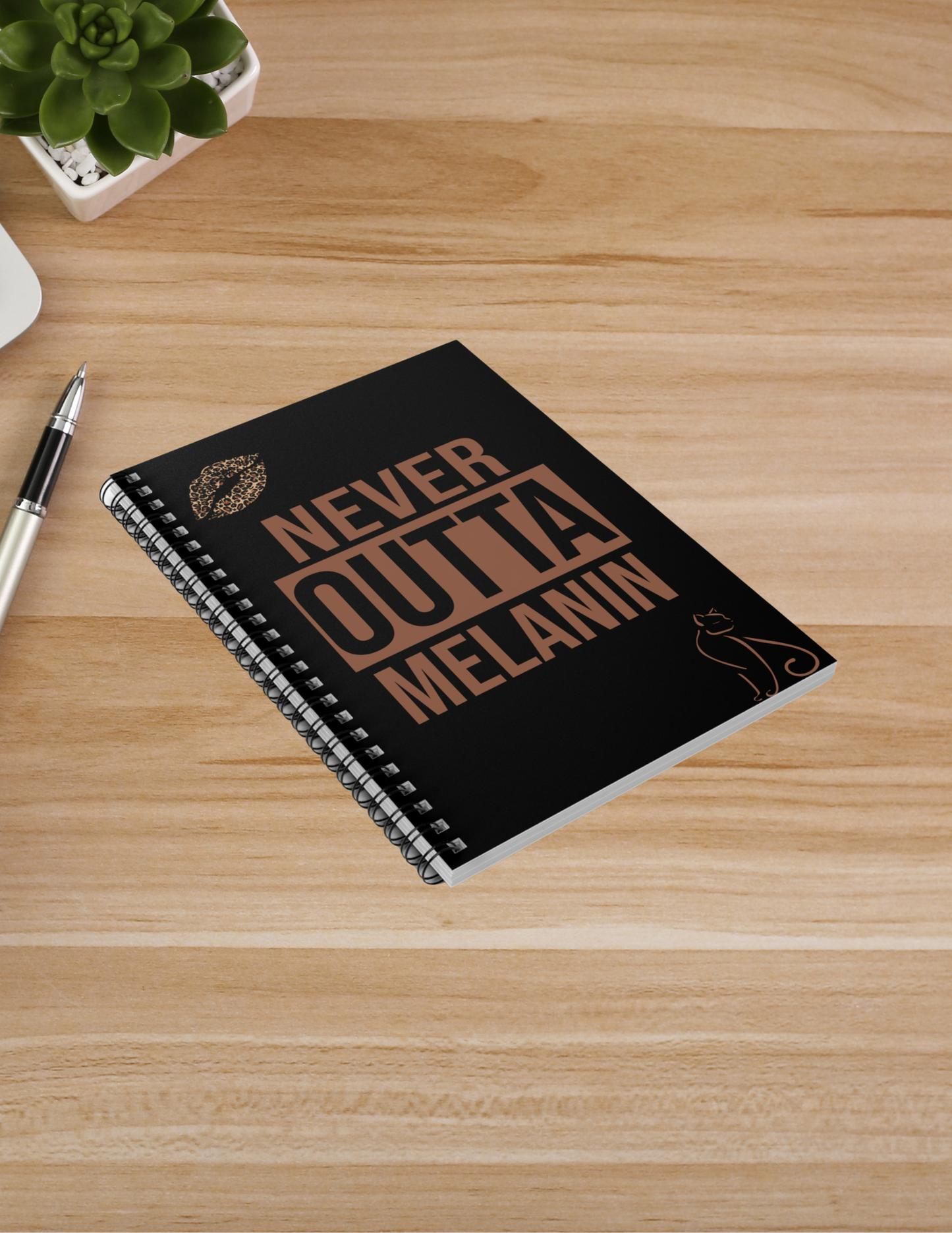 Fierce & Forever Spiral Notebook