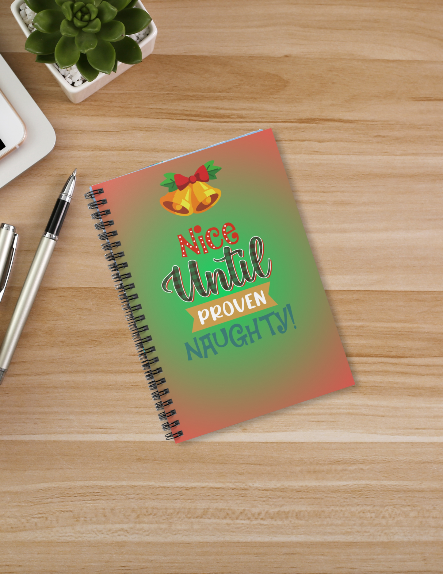 Merry Mischief Spiral Notebook
