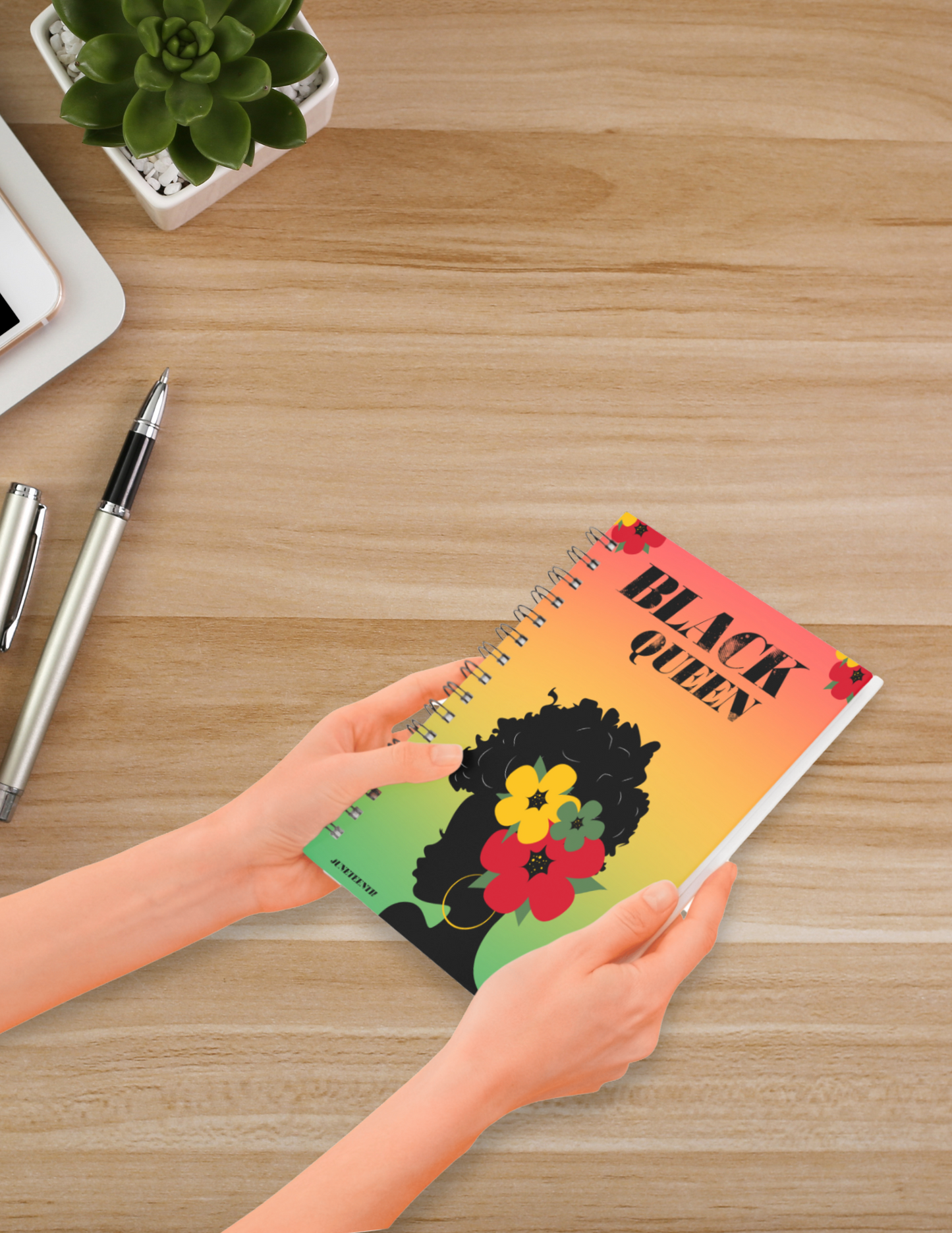 Her Royal Roots Spiral Notebook