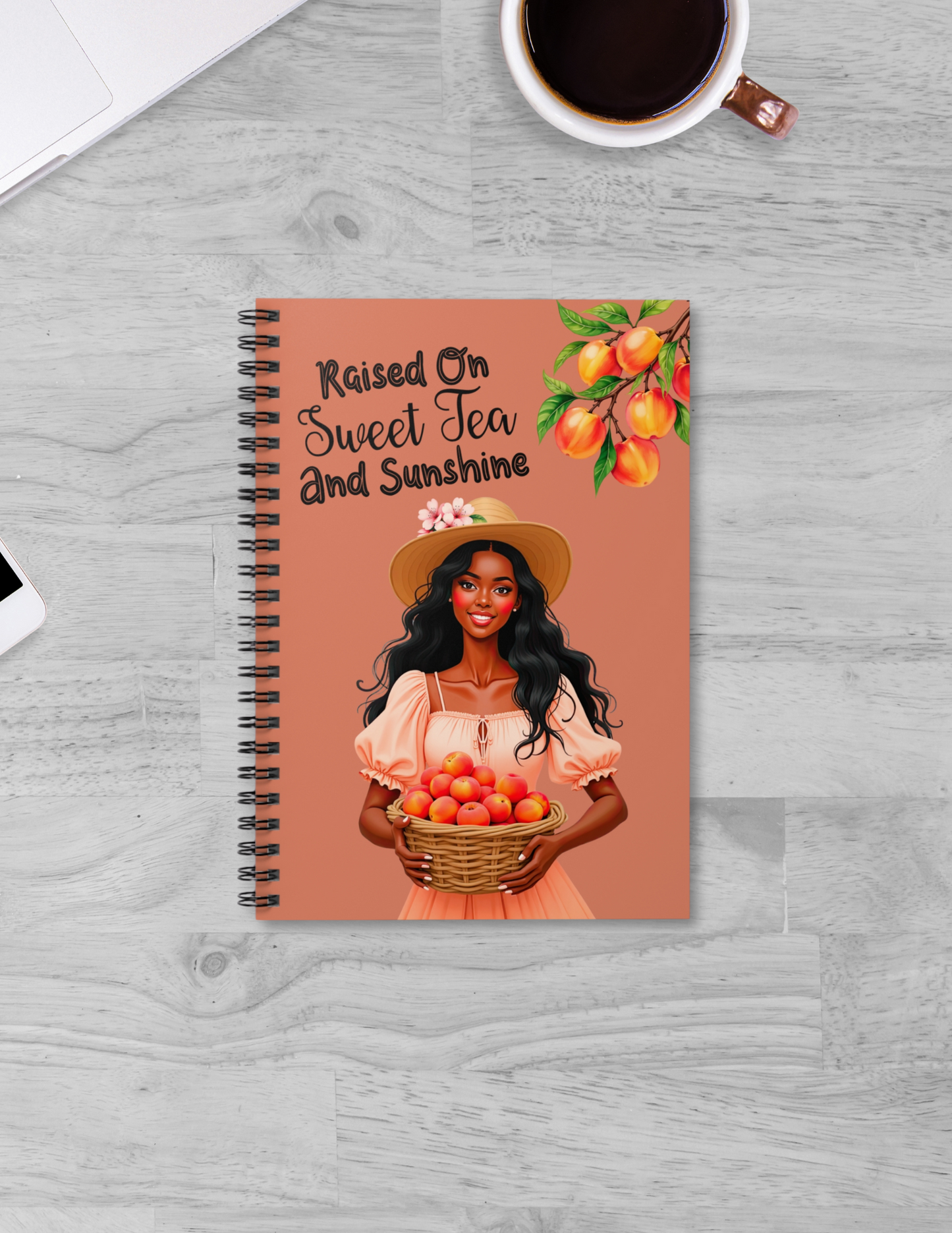Sweet Tea Soul Spiral Notebook