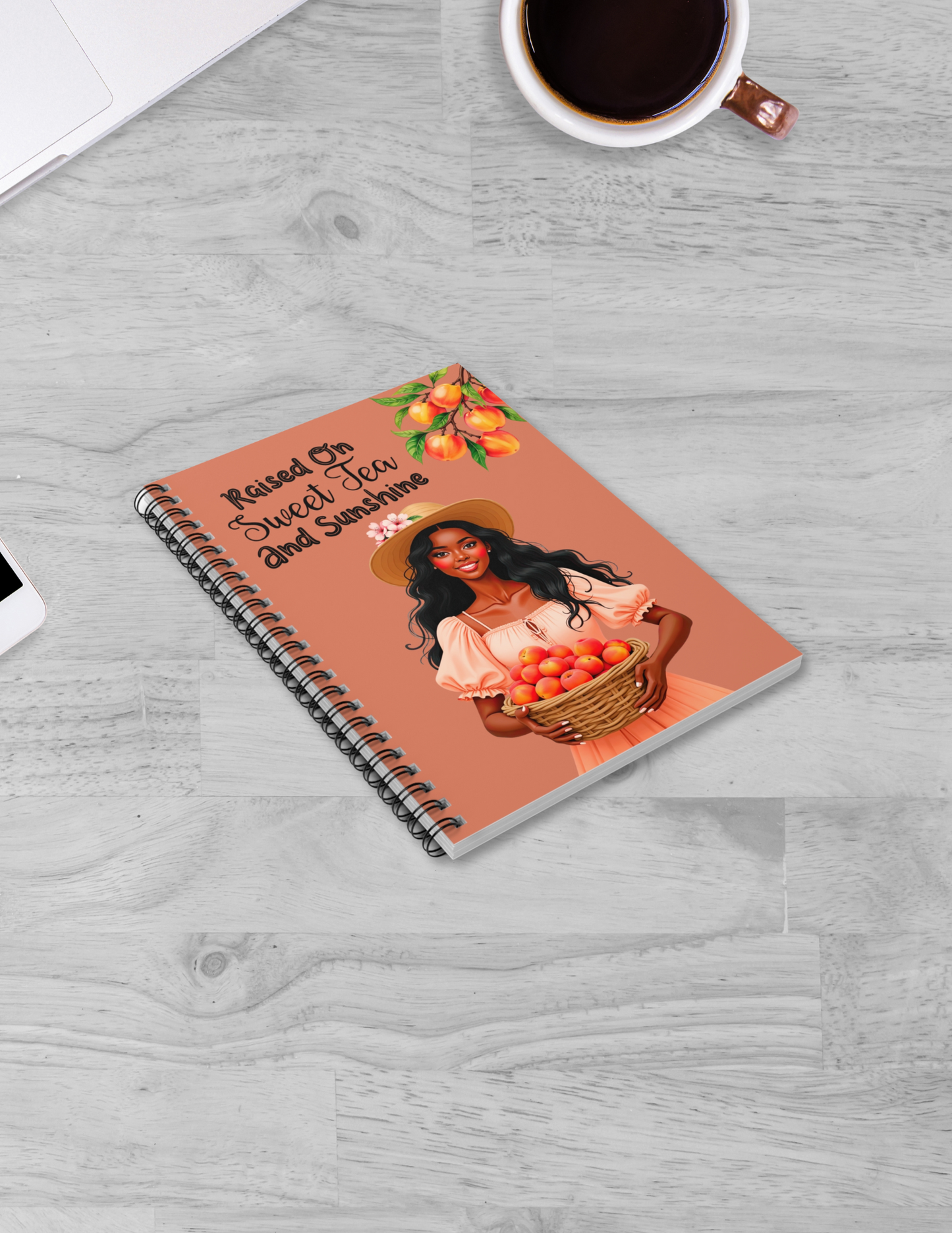 Sweet Tea Soul Spiral Notebook