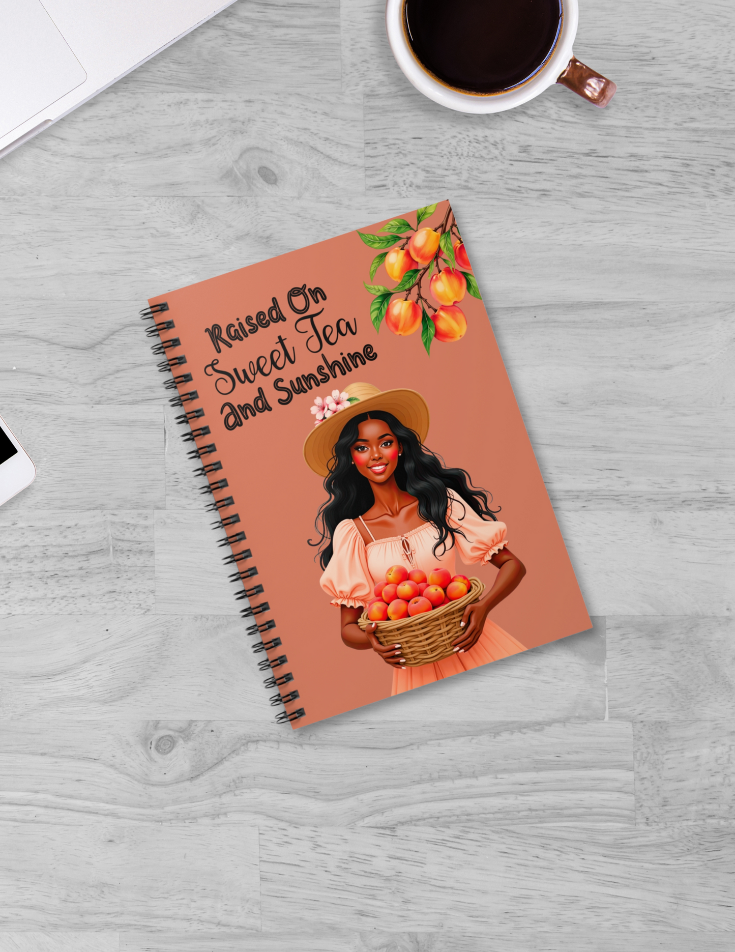 Sweet Tea Soul Spiral Notebook