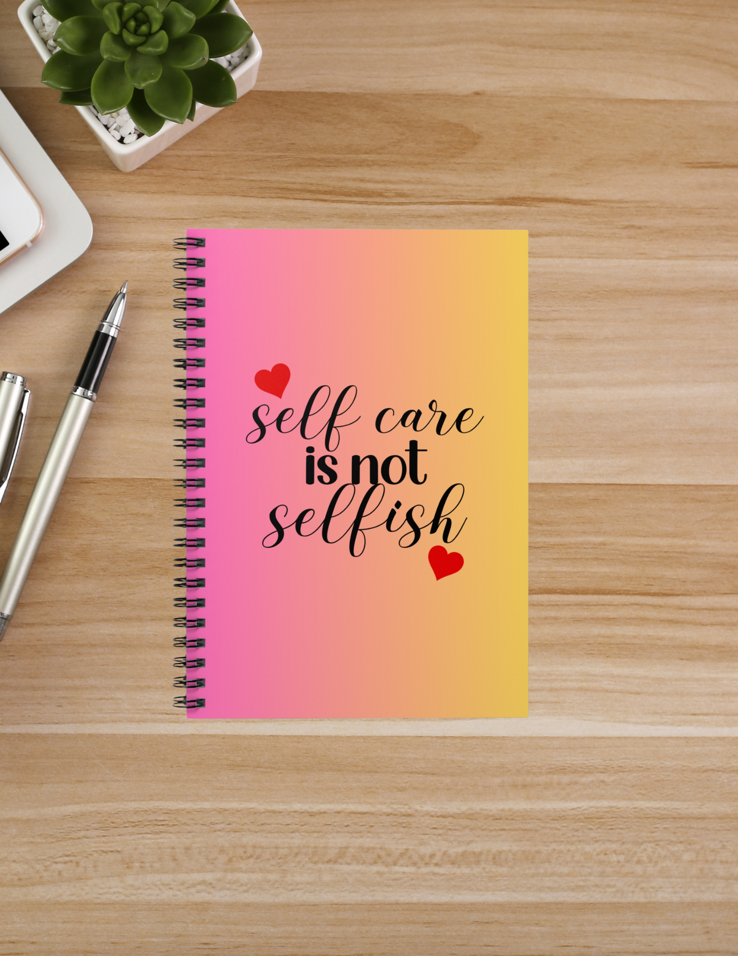 Recharge & Reign Spiral Notebook
