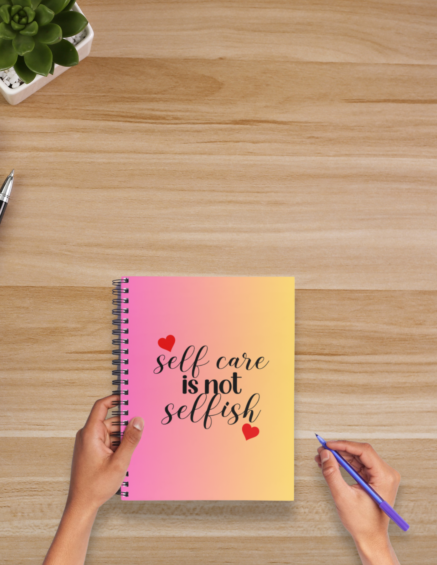 Recharge & Reign Spiral Notebook