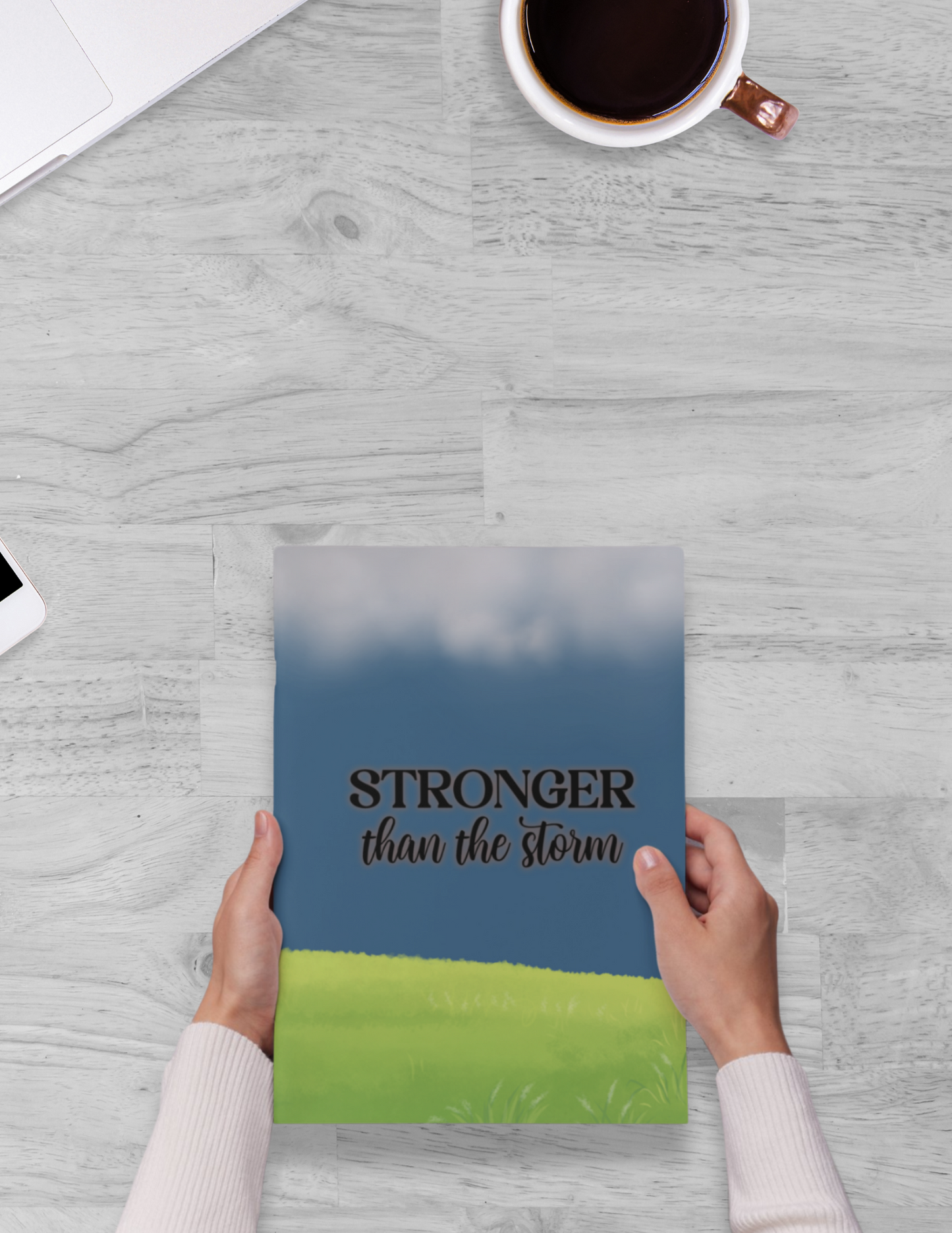 She Rises Anyway Hardcover Journal