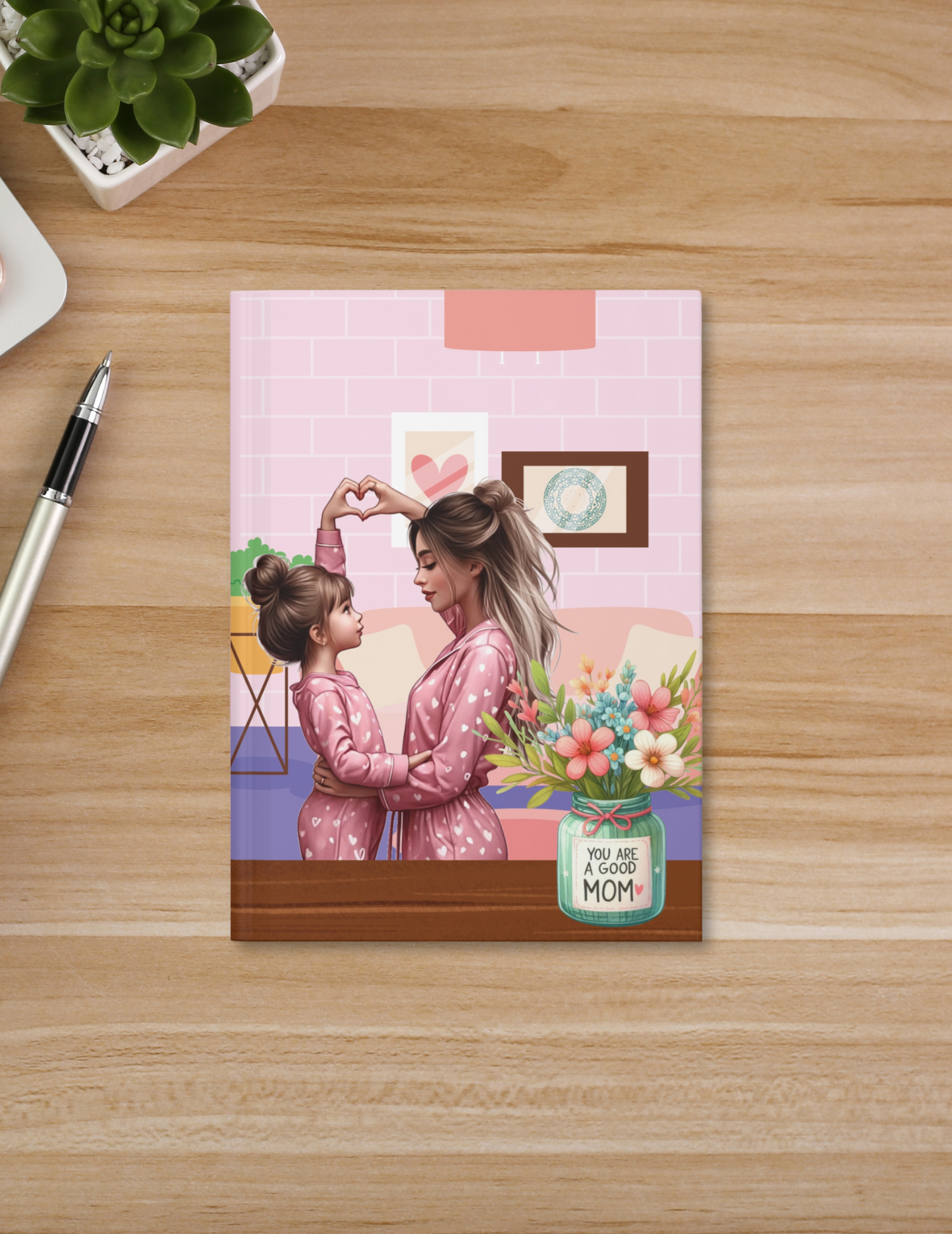 Home Is Where Mama Is Hardcover Journal