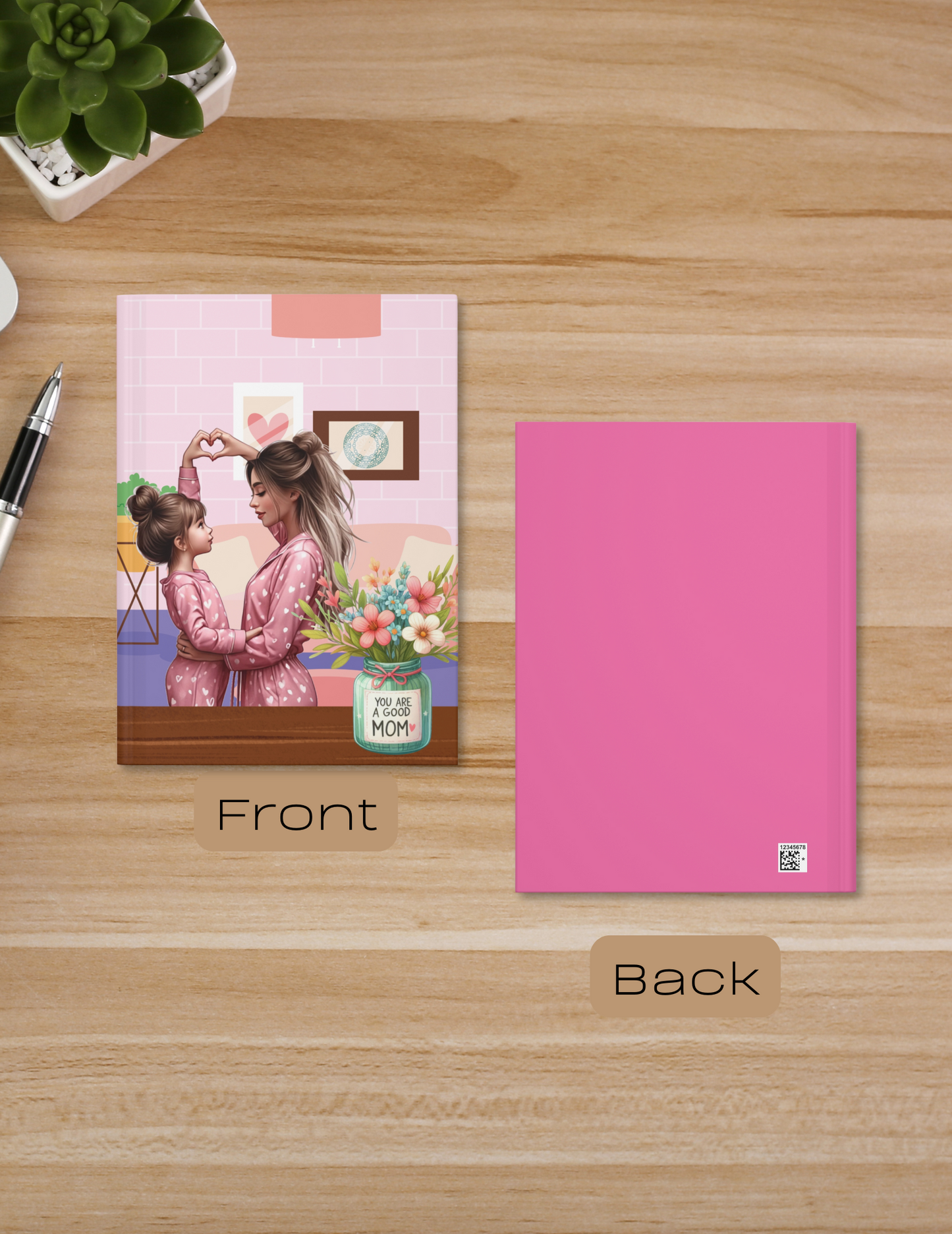 Home Is Where Mama Is Hardcover Journal