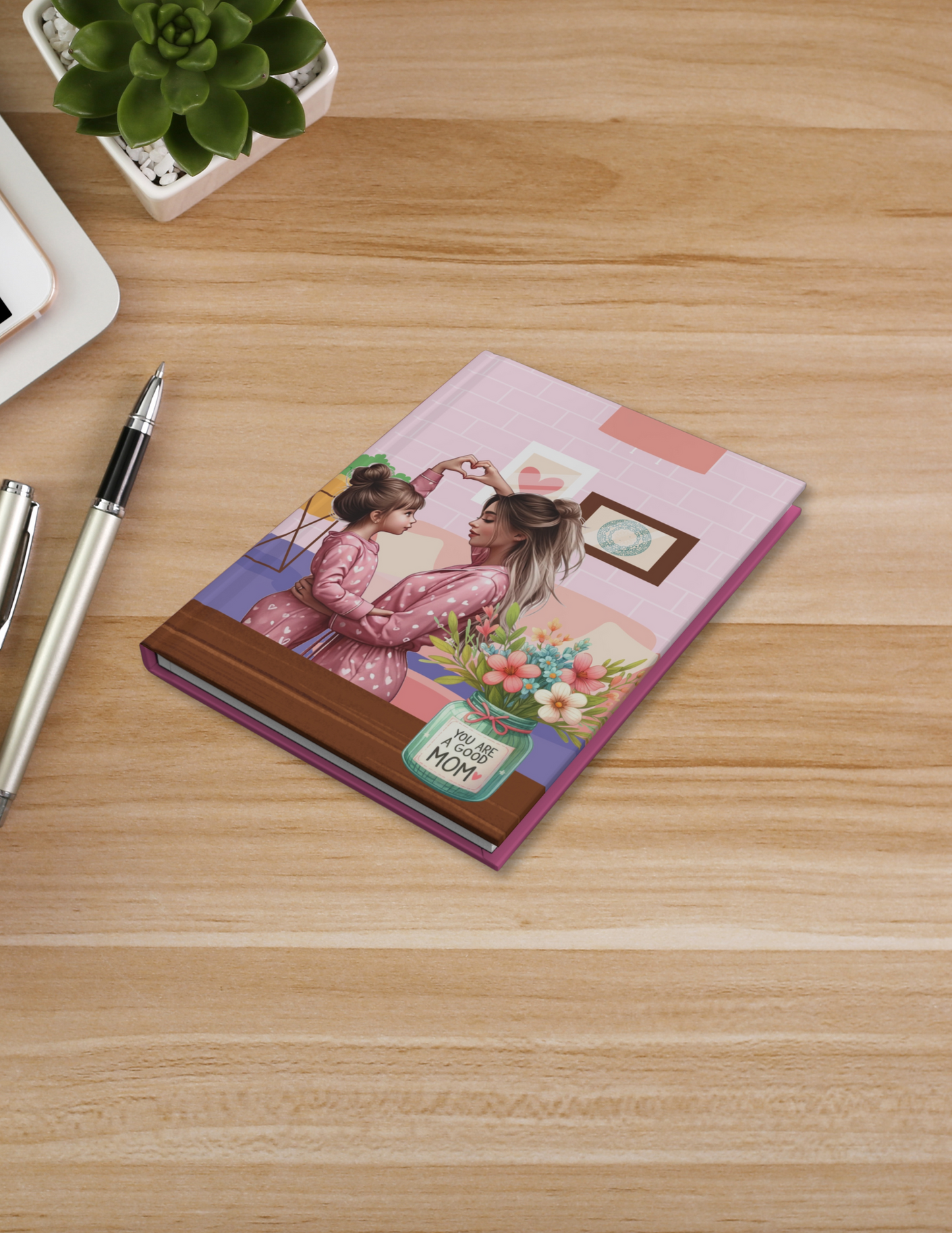 Home Is Where Mama Is Hardcover Journal