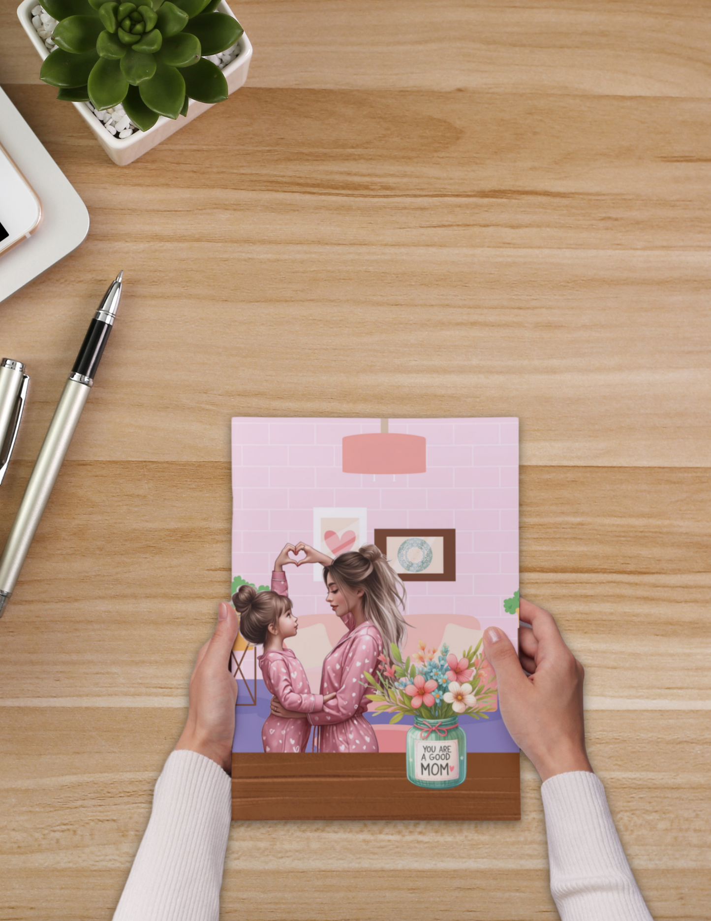 Home Is Where Mama Is Hardcover Journal