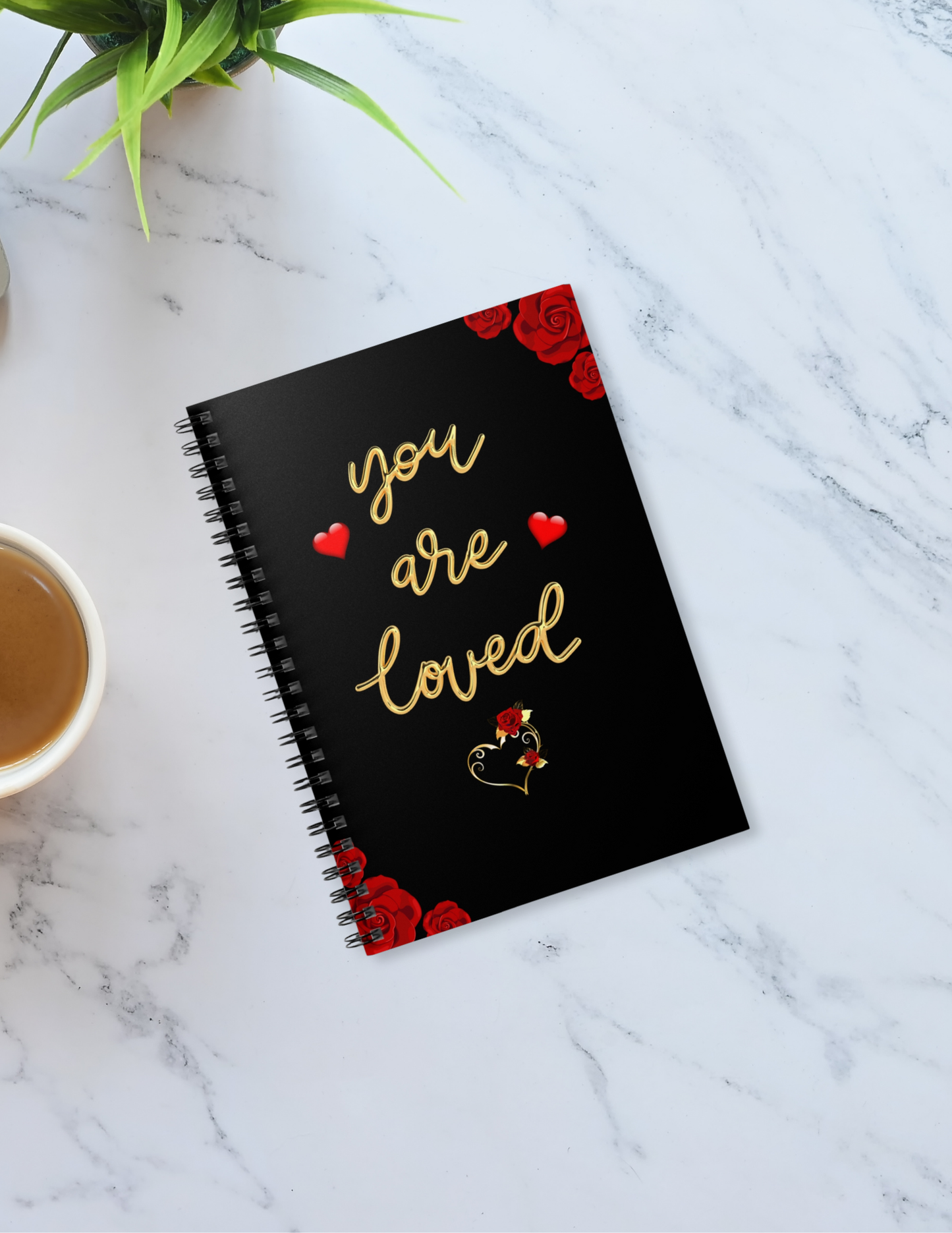 The Love Script Spiral Notebook