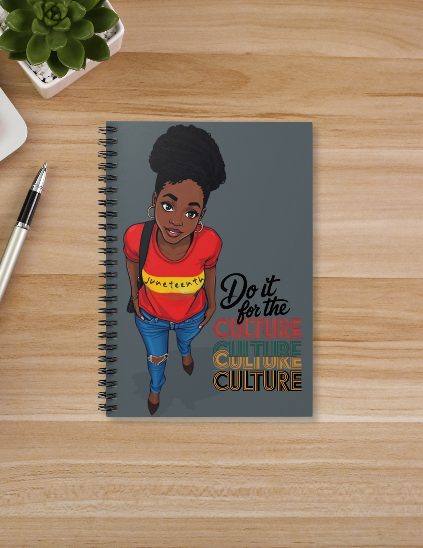 Soul of the Culture Spiral Notebook