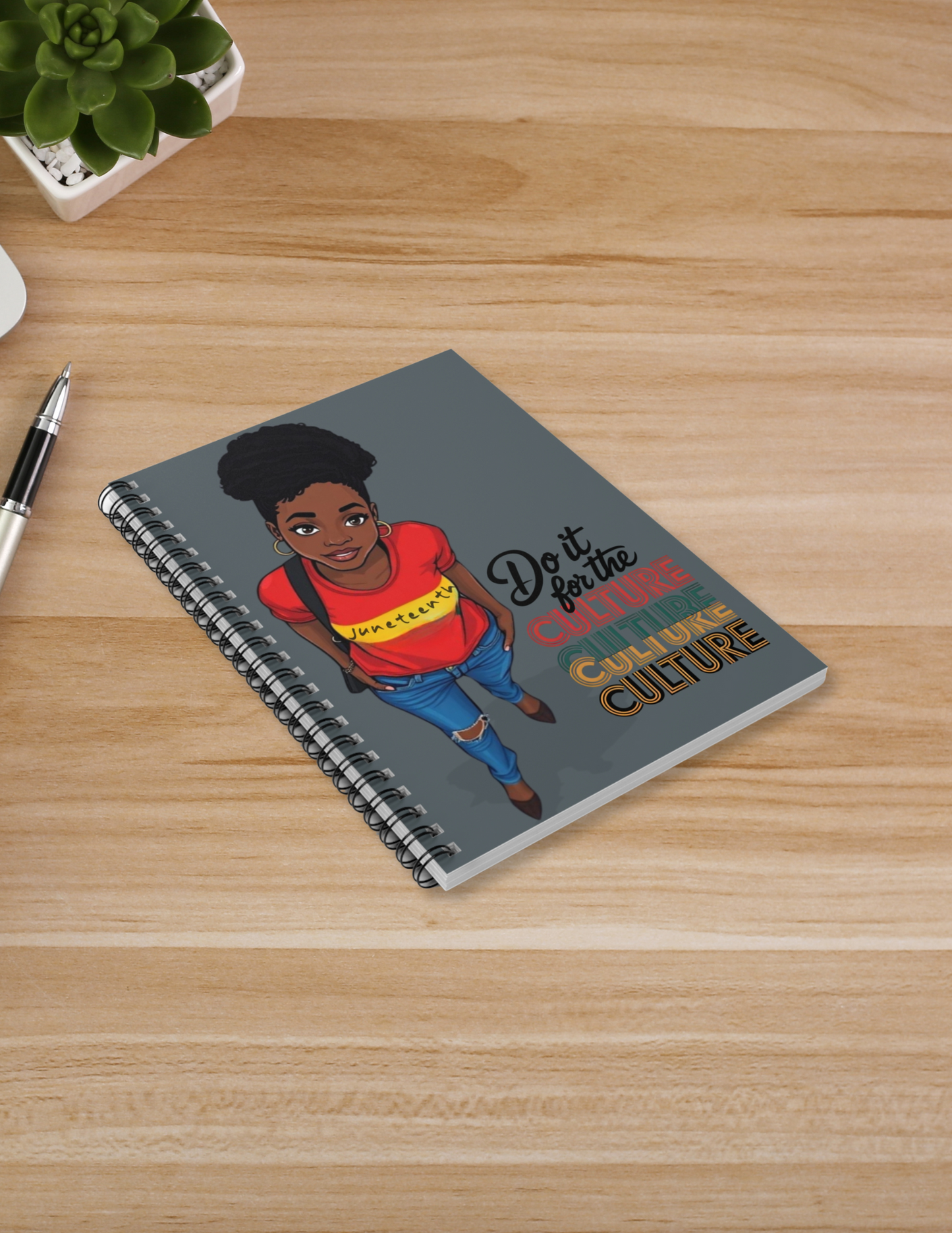 Soul of the Culture Spiral Notebook