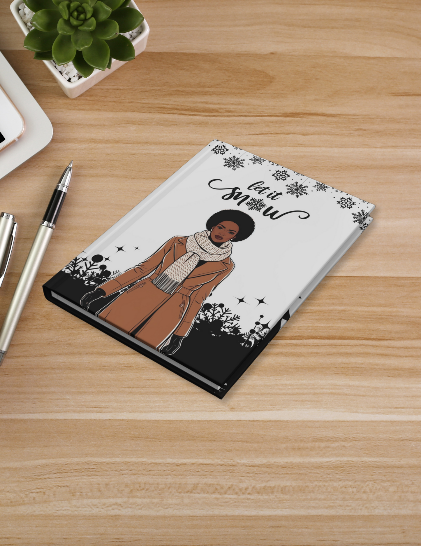 Let it snow Hardcover Journal