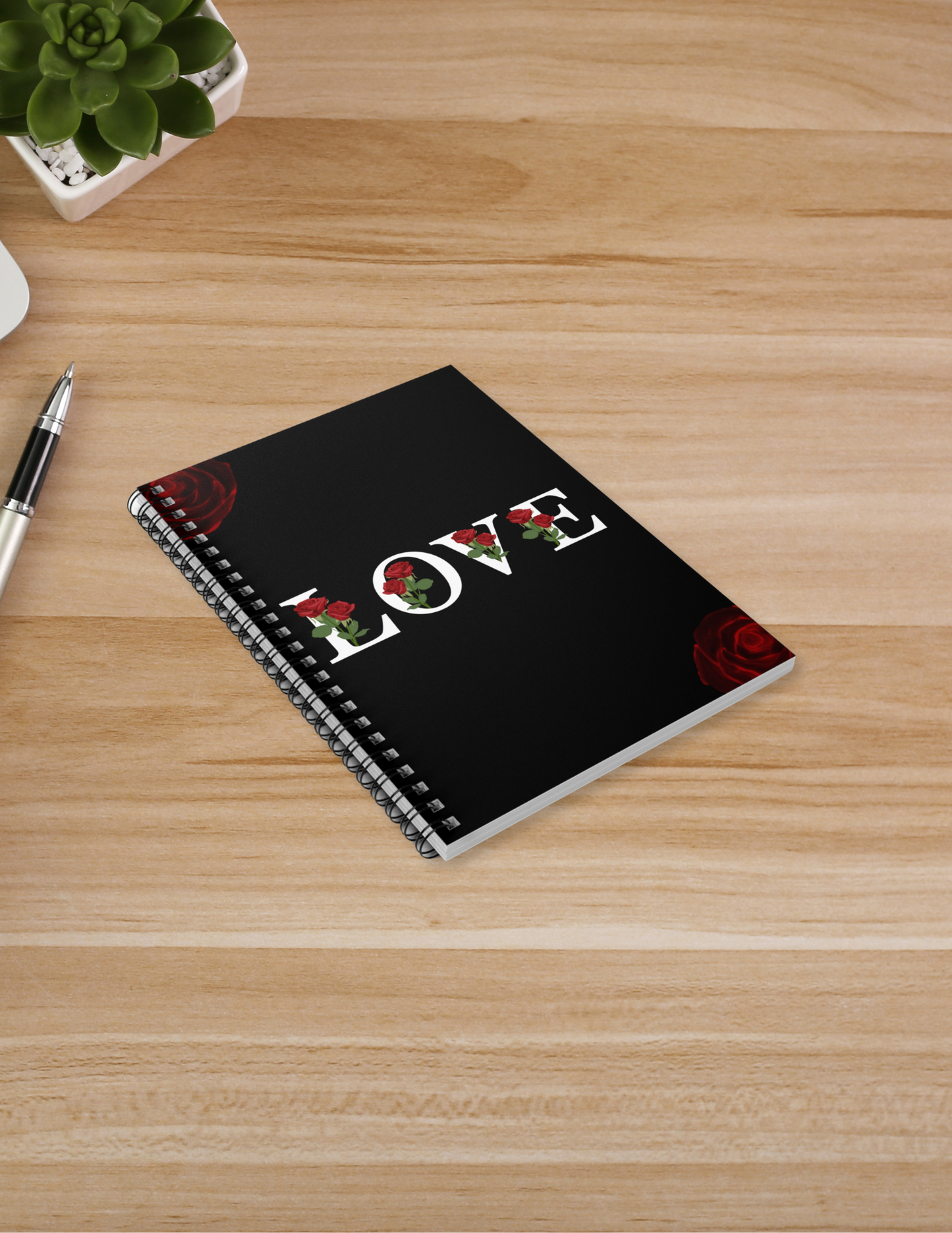 Blooming Love Spiral Notebook