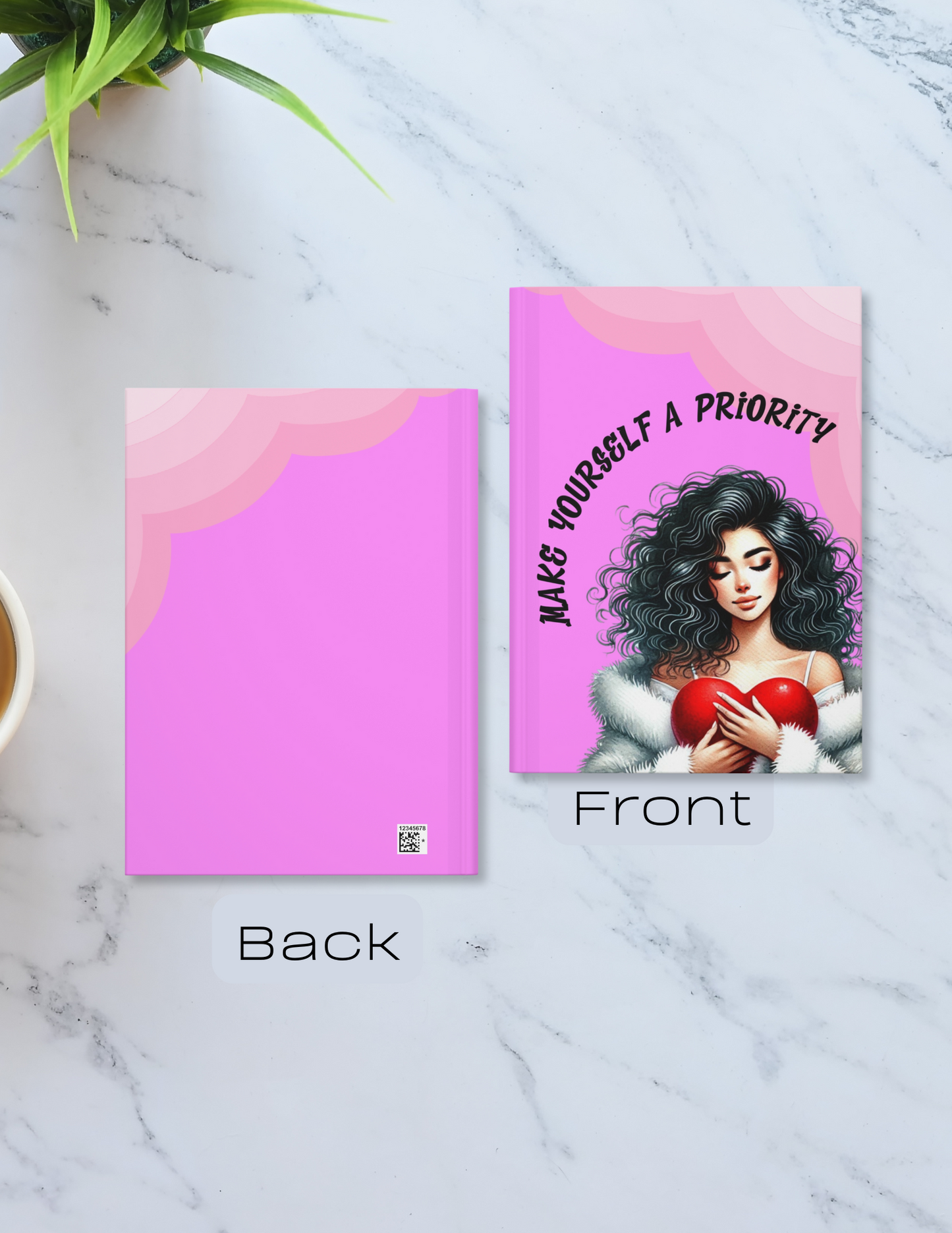 Me, Myself & My Peace Hardcover Journal