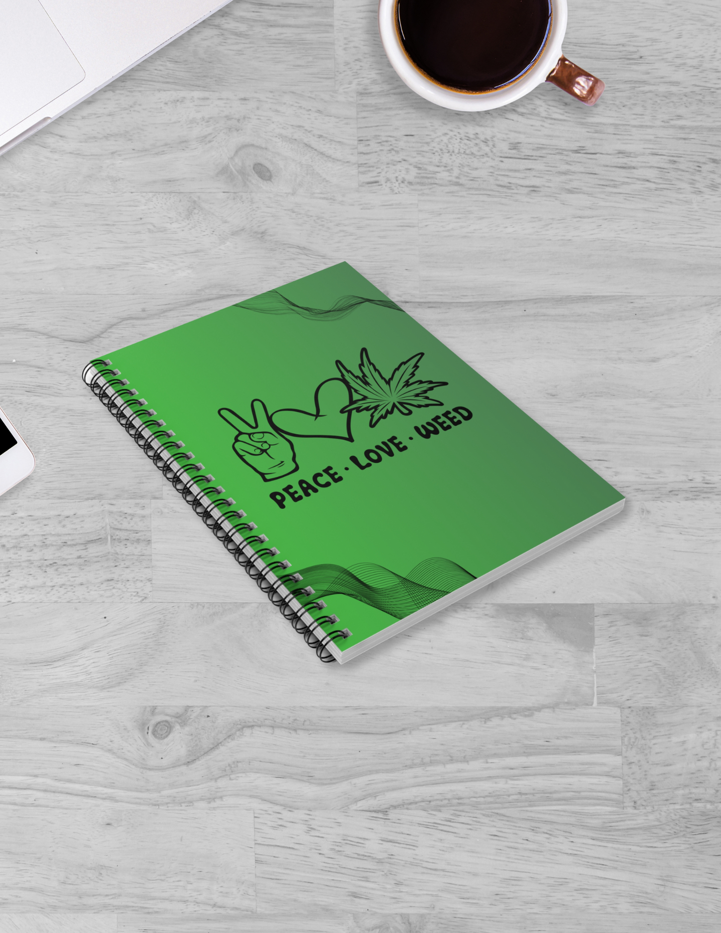 Blunt & Balanced Spiral Notebook