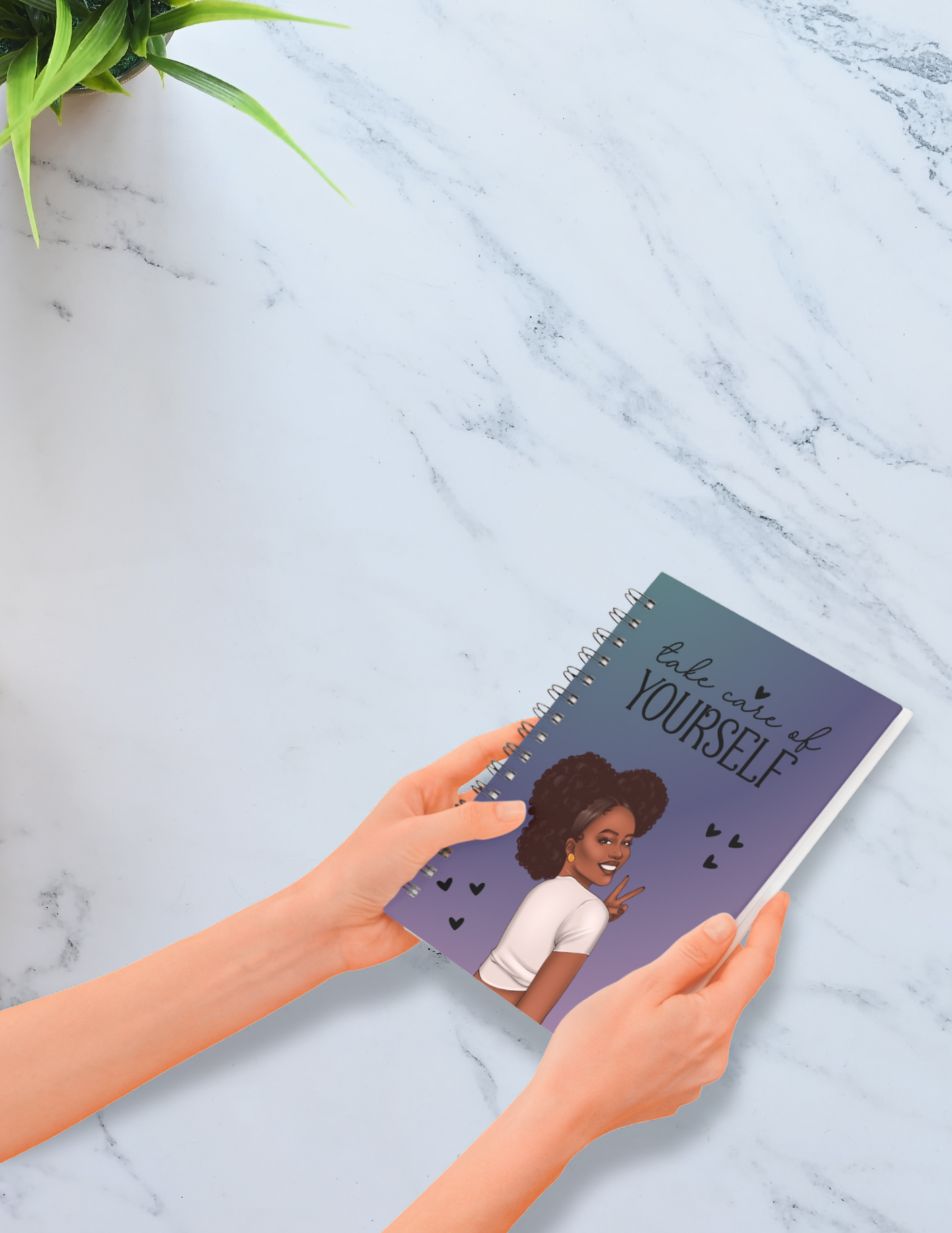 Peace of Mindset Spiral Notebook