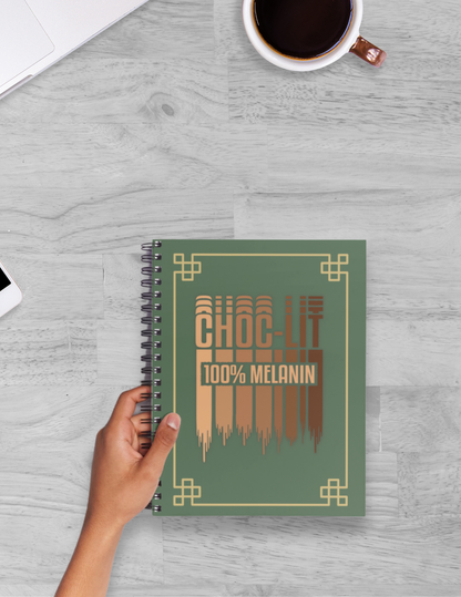 Choc-Lit Chronicles Spiral Notebook