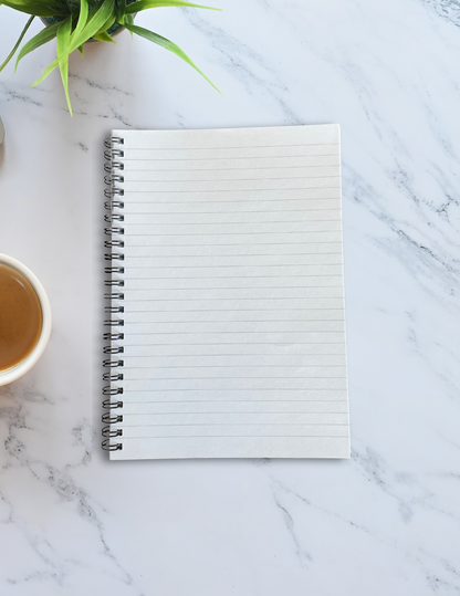 High Key Lit Spiral Notebook