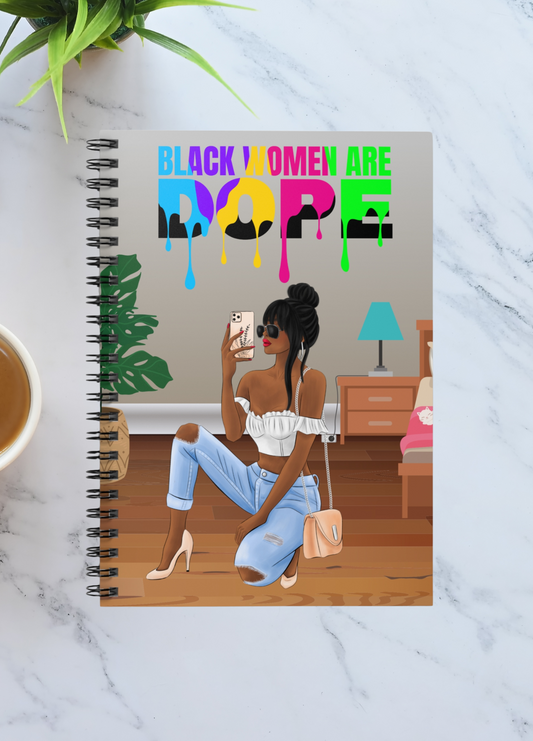 Dope by Design Spiral Notebook