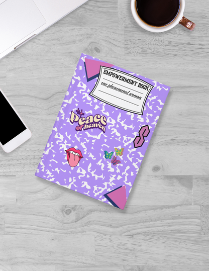 Purple Power Book Hardcover Journal