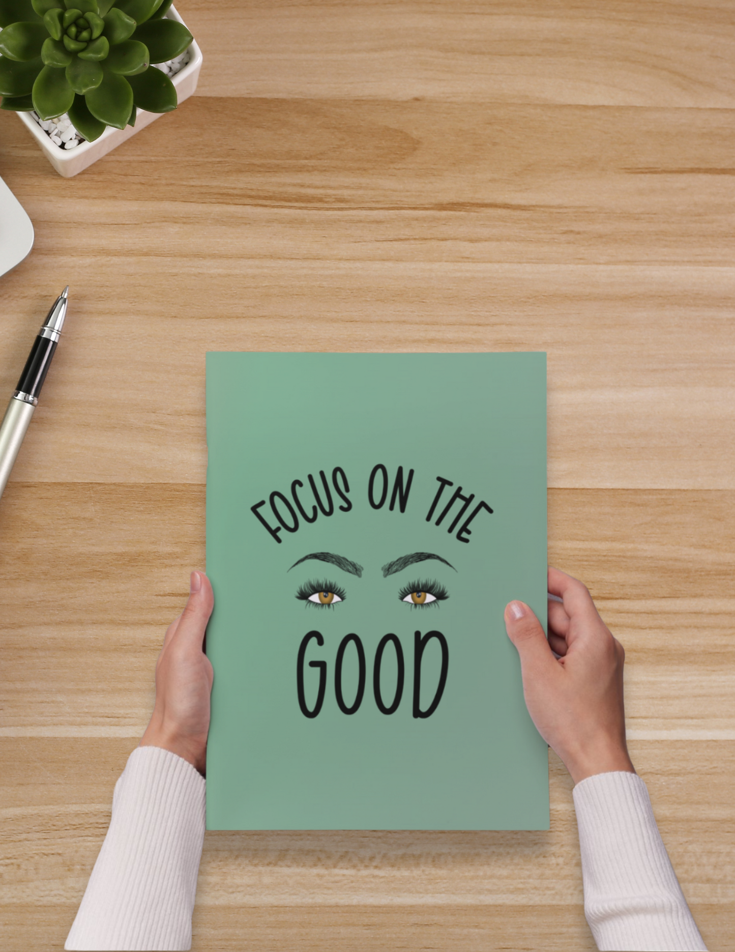 Good Vibes Only Hardcover Journal
