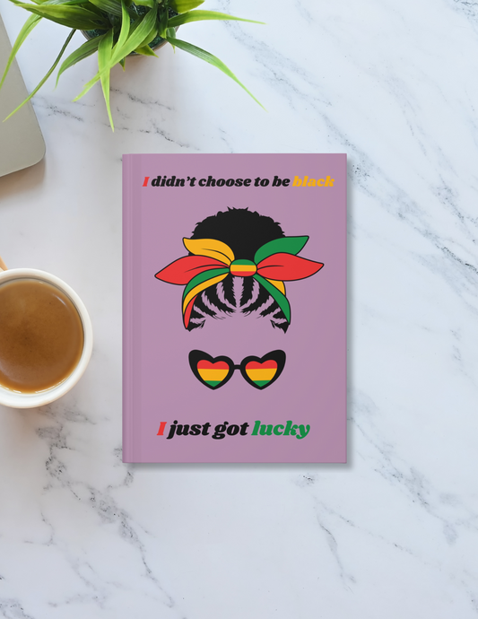 Lucky & Proud Hardcover Journal